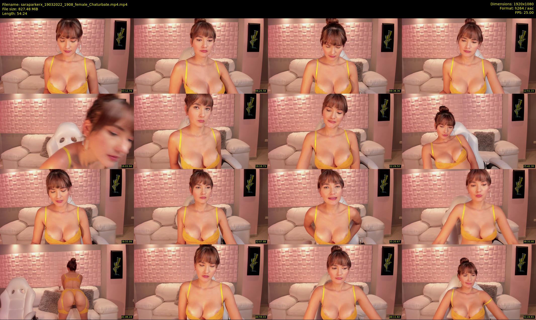 saraparkerx — 55 minute Chaturbate female cam show recording, 1080p, Mar 19, 2022