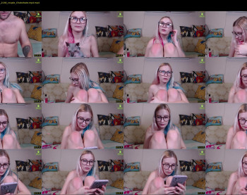 simoncouple1 — 9 minute Chaturbate couple cam show recording, 720p, Mar 19, 2022