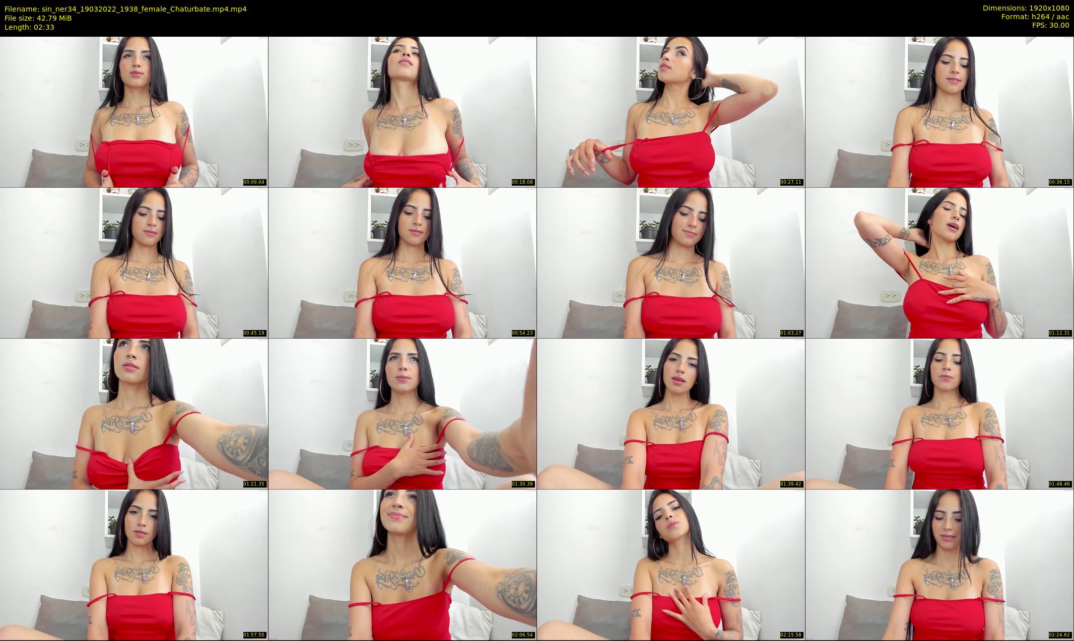 sin_ner34 — 3 minute Chaturbate female cam show recording, 1080p, Mar 19, 2022