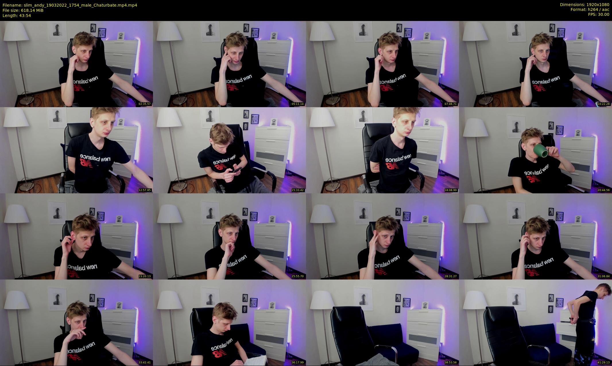slim_andy — 44 minute Chaturbate male cam show recording, 1080p, Mar 19, 2022