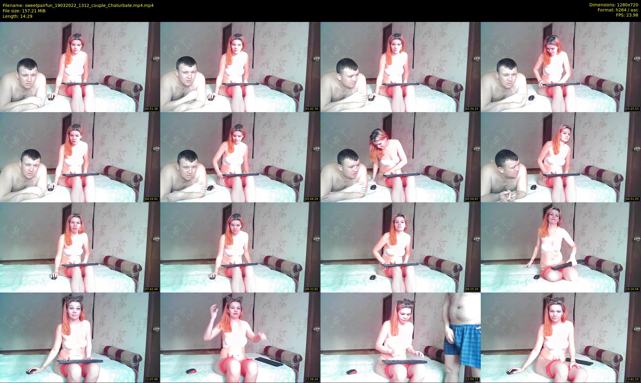 sweetpairfun — 15 minute Chaturbate couple cam show recording, 720p, Mar 19, 2022