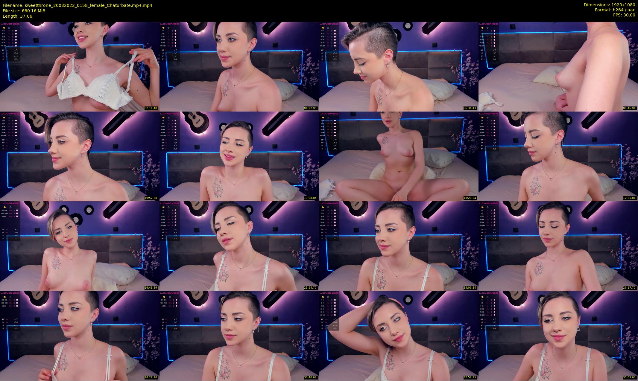 sweetthrone — 38 minute Chaturbate couple cam show recording, 1080p, Mar 20, 2022