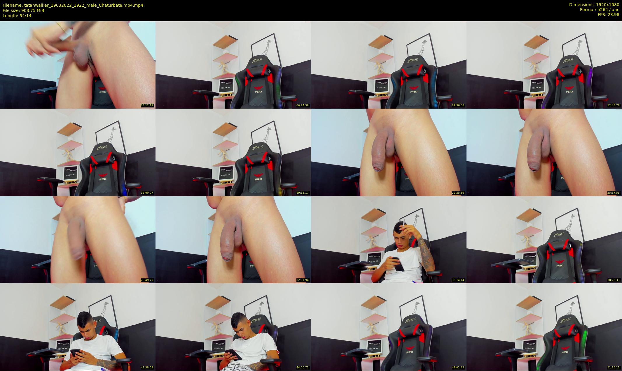 tatanwalker — 55 minute Chaturbate male cam show recording, 1080p, Mar 19, 2022