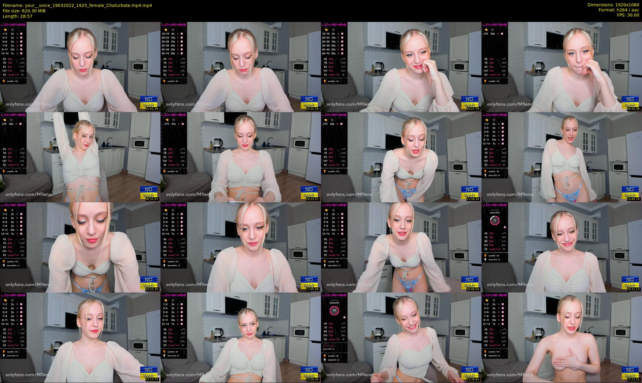 your__voice — 29 minute Chaturbate female cam show recording, 1080p, Mar 19, 2022