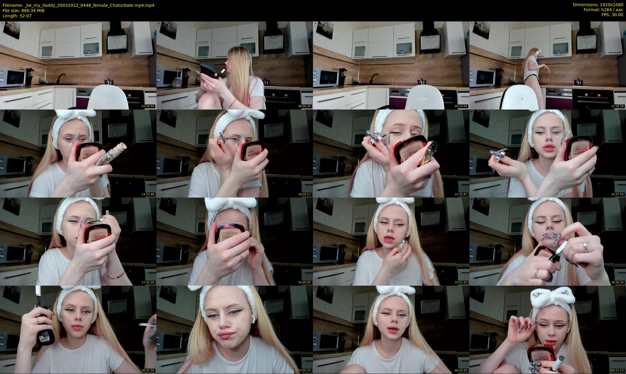 _be_my_daddy — 53 minute Chaturbate female cam show recording, 1080p, Mar 20, 2022
