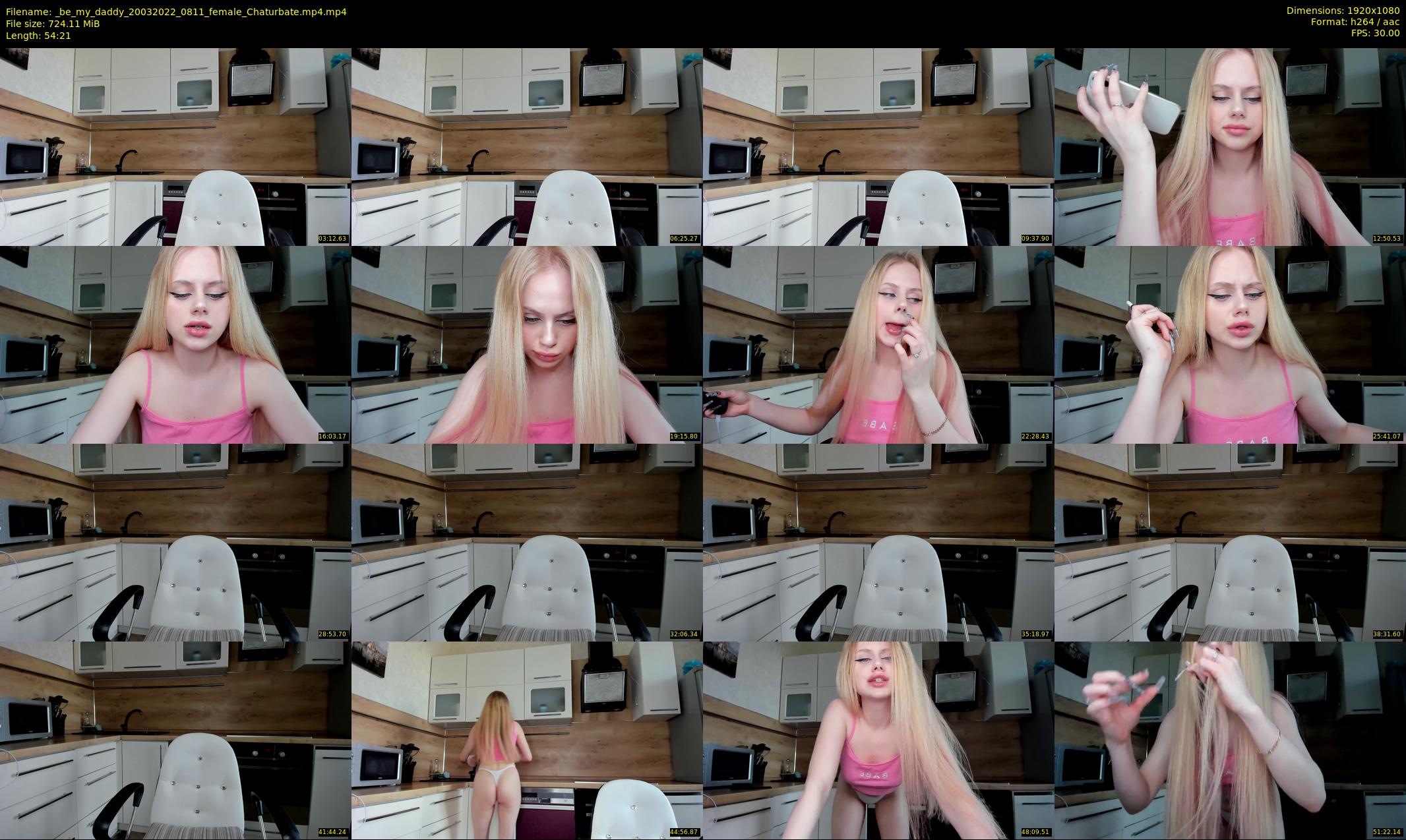 _be_my_daddy — 55 minute Chaturbate female cam show recording, 1080p, Mar 20, 2022