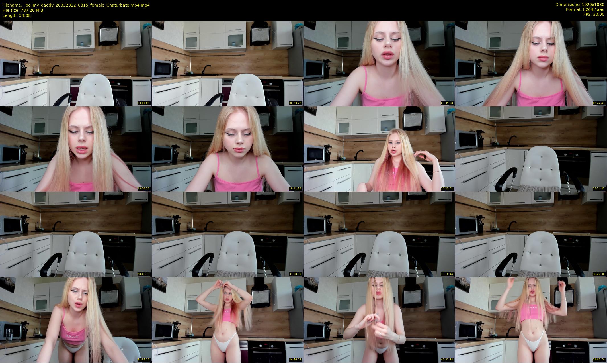 _be_my_daddy — 55 minute Chaturbate female cam show recording, 1080p, Mar 20, 2022