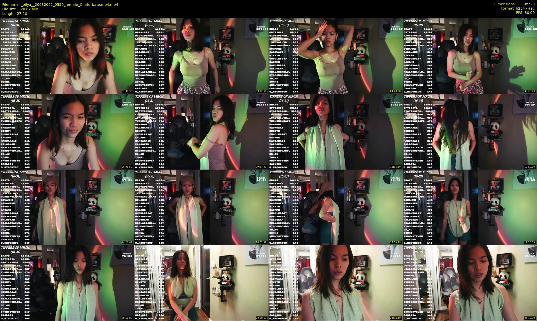 _pilya_ — 28 minute Chaturbate female cam show recording, 720p, Mar 20, 2022