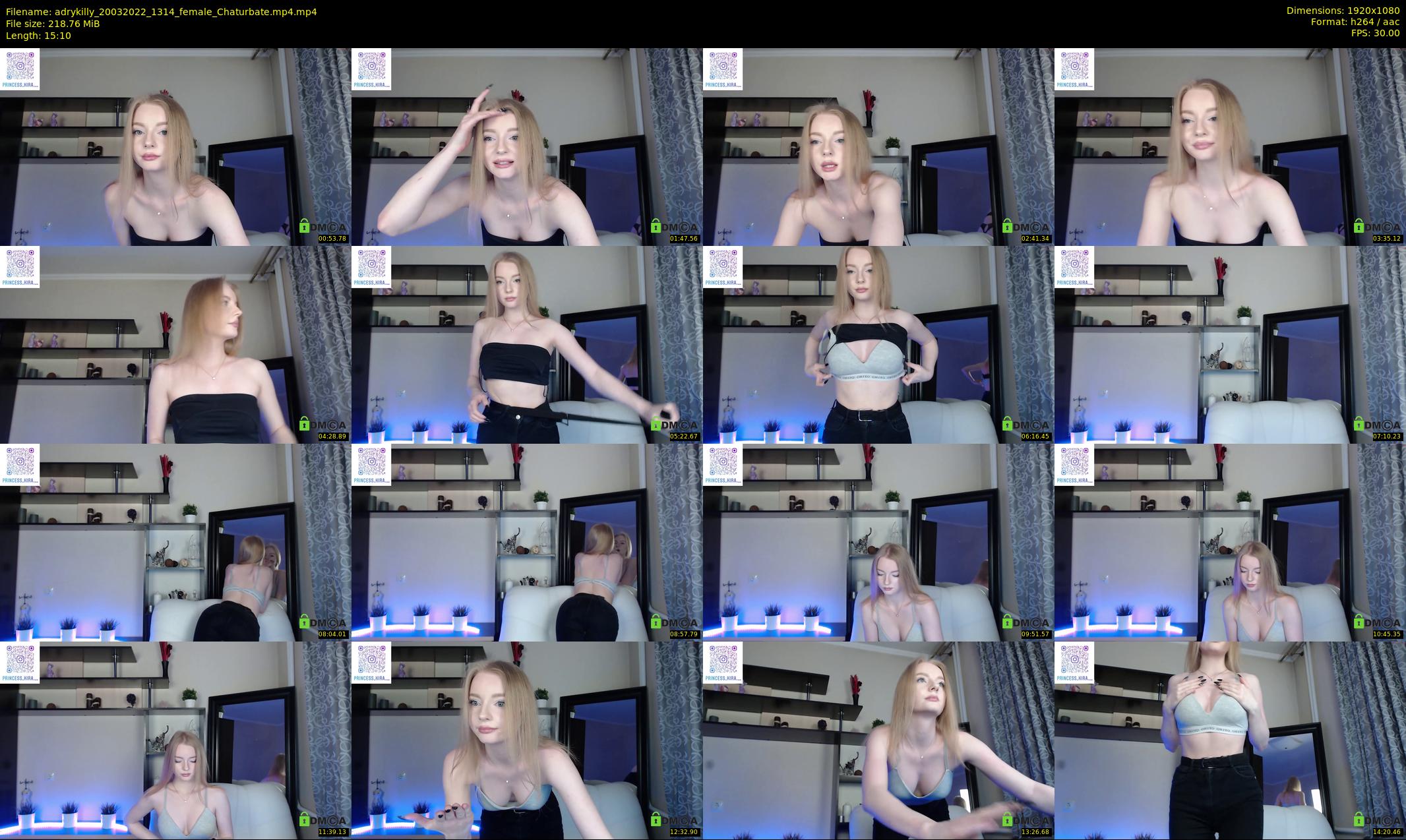 adrykilly — 16 minute Chaturbate female cam show recording, 1080p, Mar 20, 2022