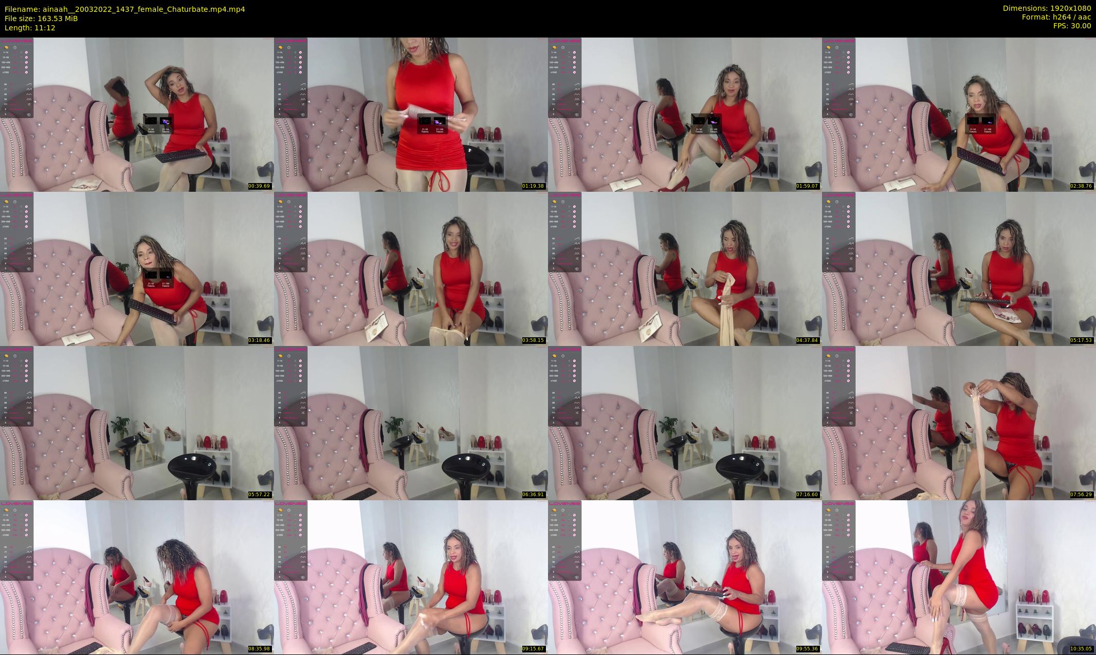 ainaah_ — 12 minute Chaturbate female cam show recording, 1080p, Mar 20, 2022