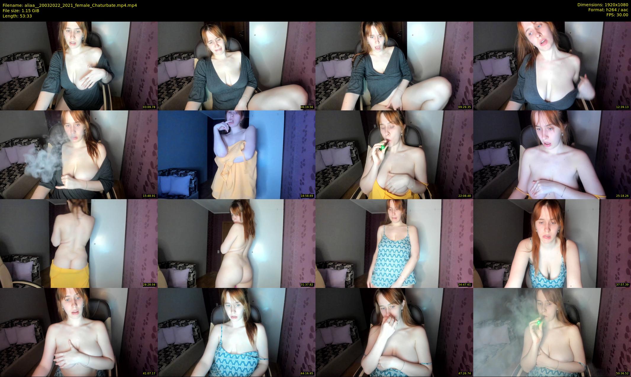aliaa_ — 54 minute Chaturbate female cam show recording, 1080p, Mar 20, 2022
