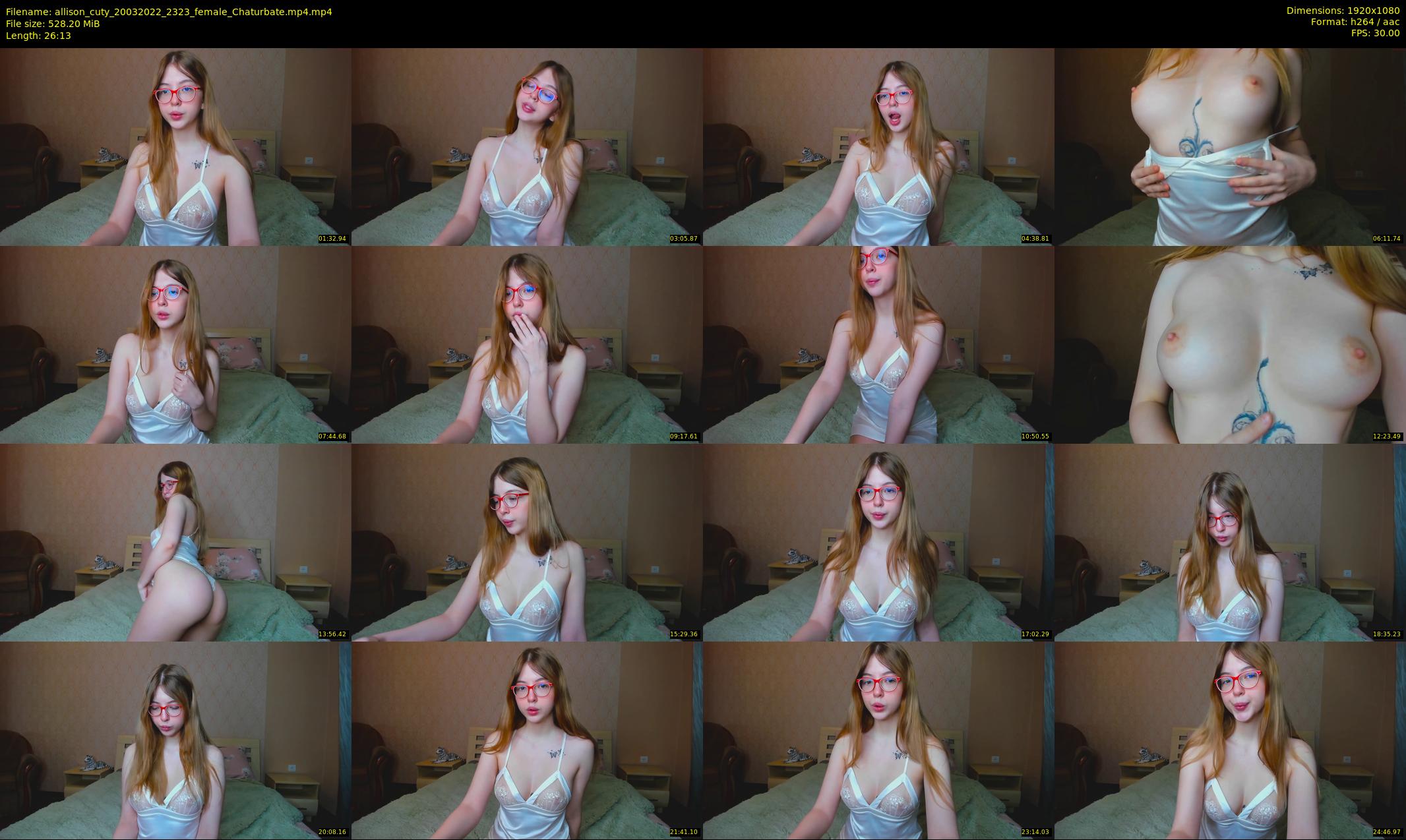 allison_cuty — 27 minute Chaturbate female cam show recording, 1080p, Mar 20, 2022