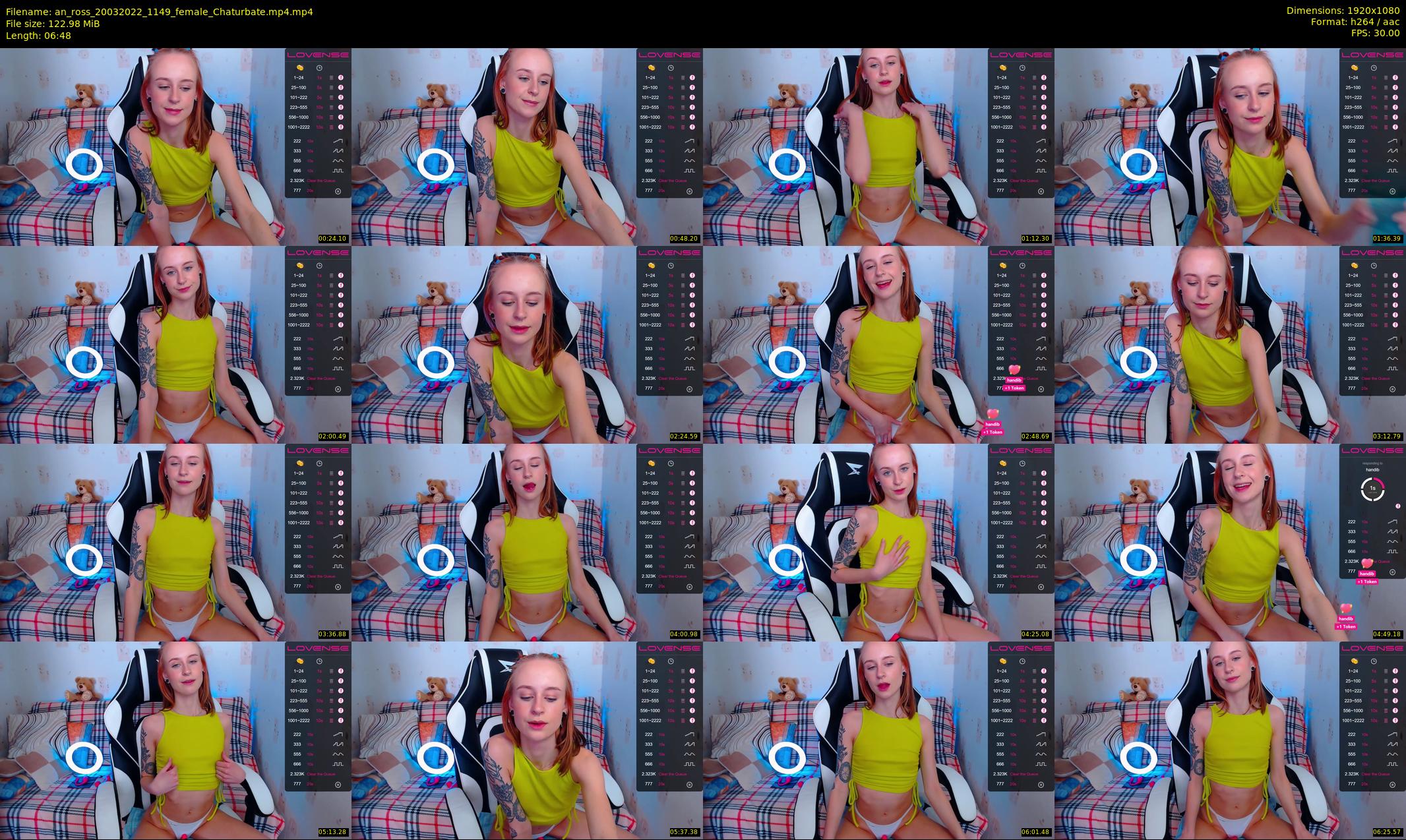 an_ross — 7 minute Chaturbate female cam show recording, 1080p, Mar 20, 2022