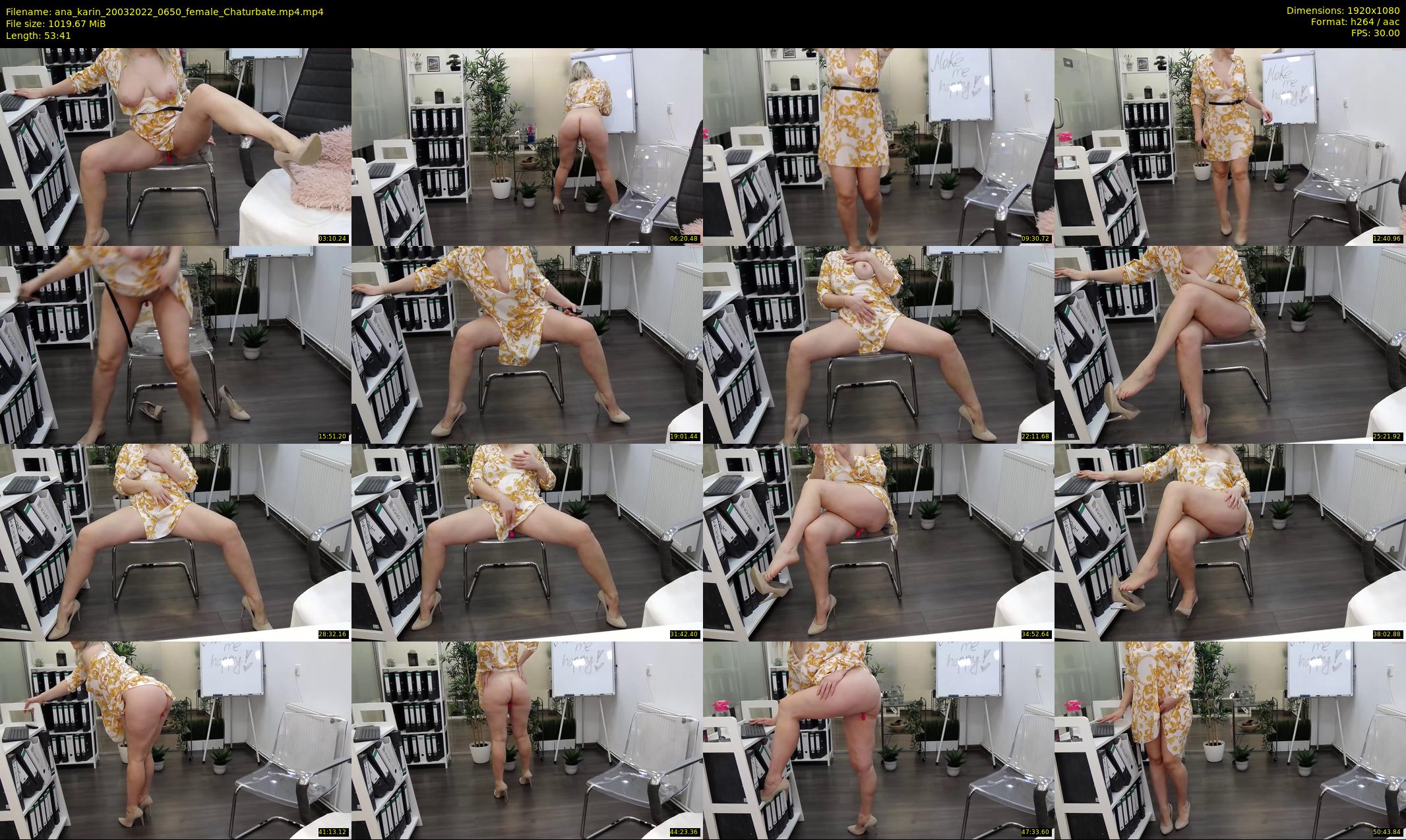 ana_karin — 54 minute Chaturbate female cam show recording, 1080p, Mar 20, 2022
