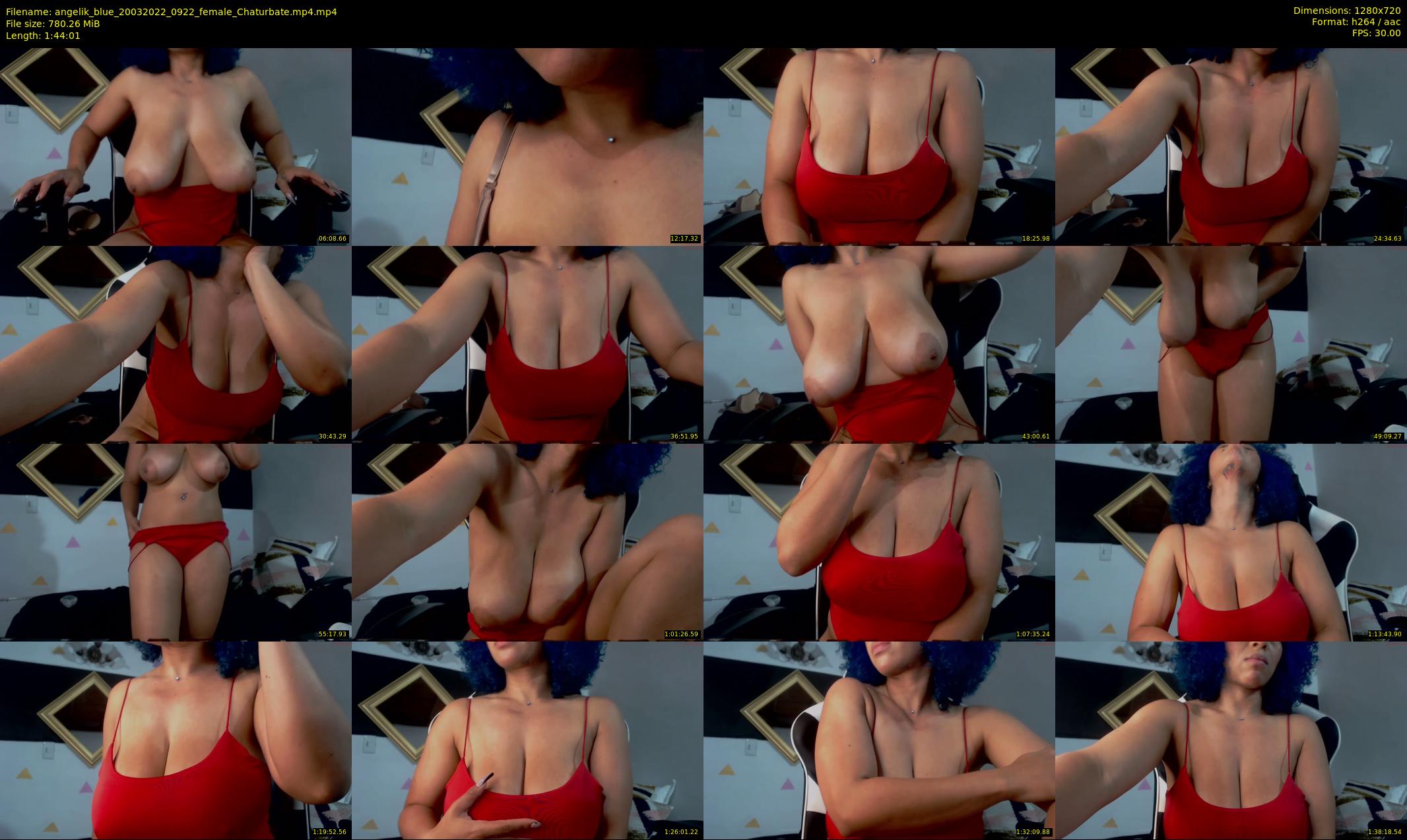 angelik_blue — 105 minute Chaturbate female cam show recording, 720p, Mar 20, 2022