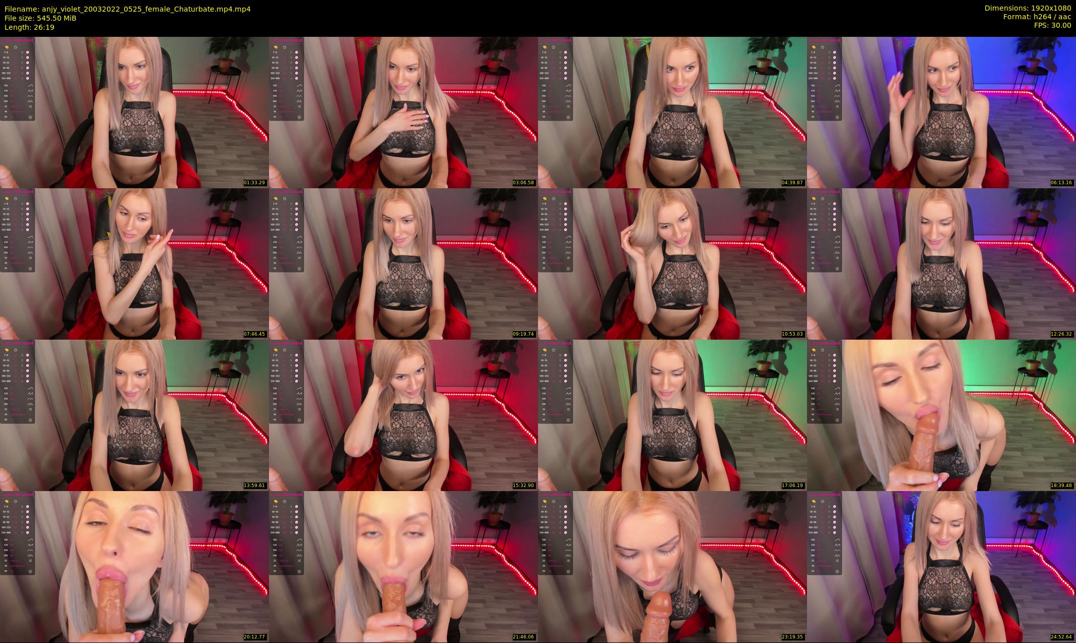 anjy_violet — 27 minute Chaturbate female cam show recording, 1080p, Mar 20, 2022