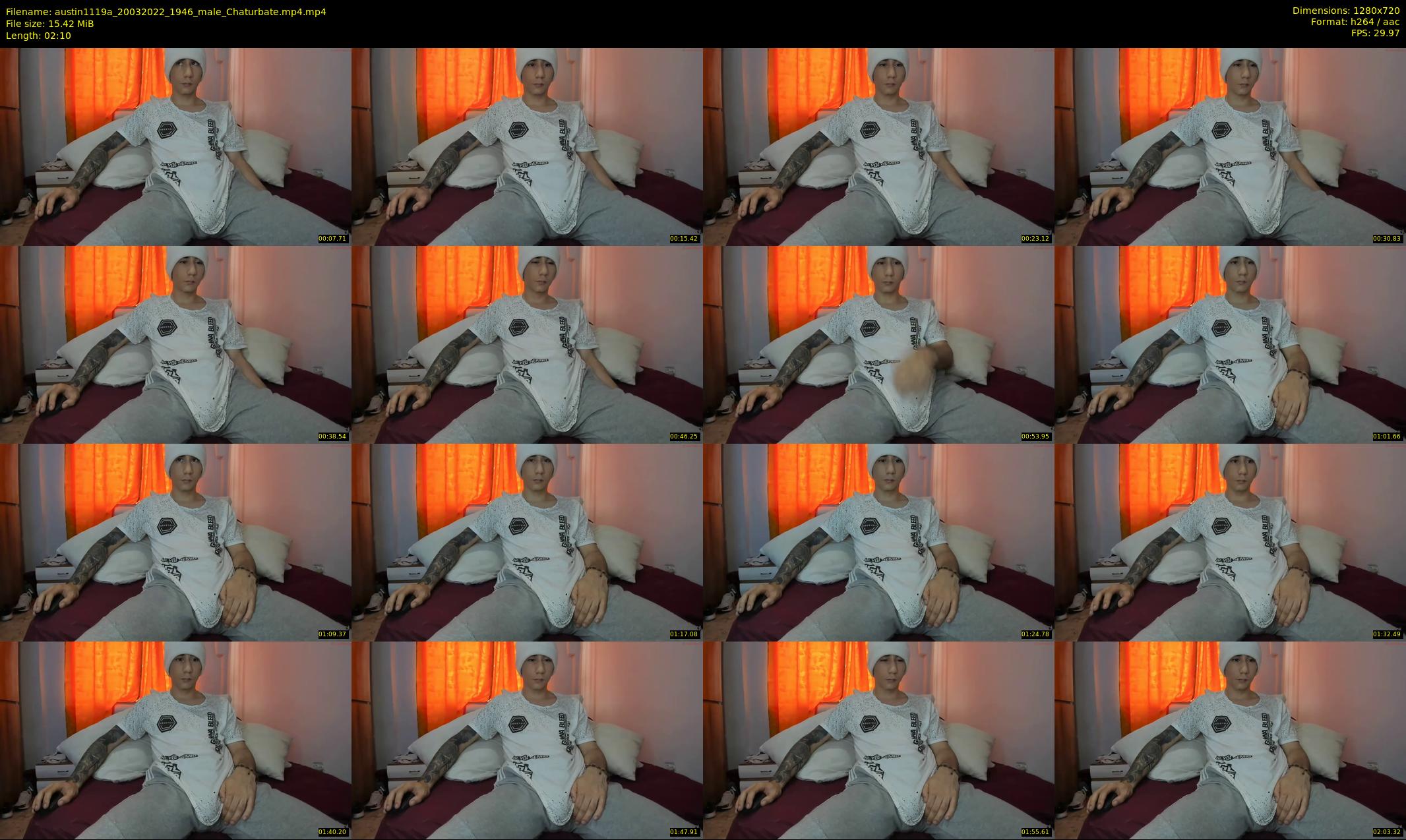 austin1119a — 3 minute Chaturbate male cam show recording, 720p, Mar 20, 2022