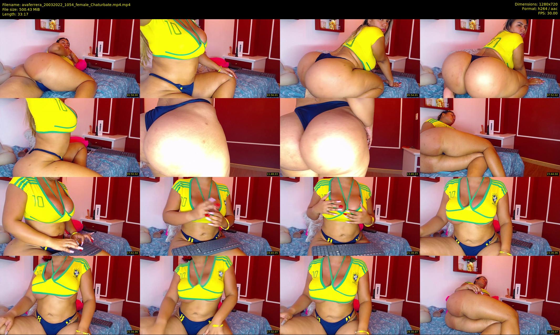 avaferrera — 34 minute Chaturbate female cam show recording, 720p, Mar 20, 2022