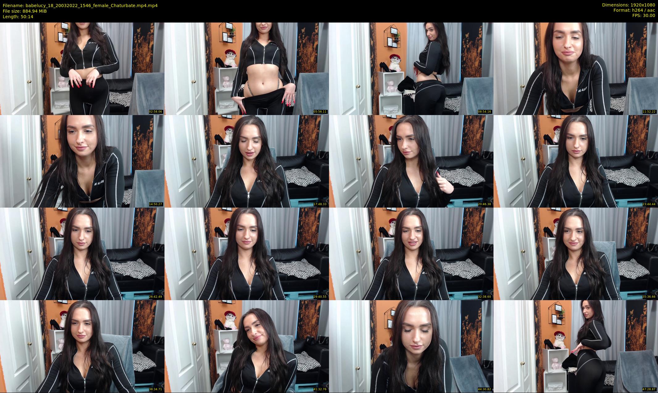 babelucy_18 — 51 minute Chaturbate female cam show recording, 1080p, Mar 20, 2022