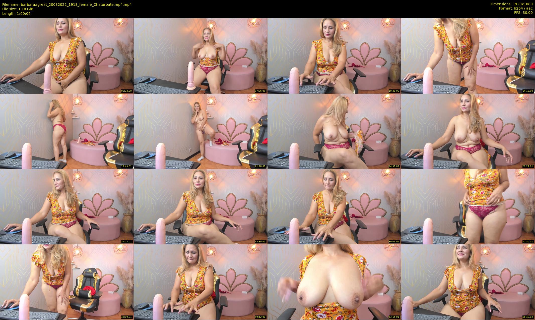 barbaraagreat — 61 minute Chaturbate female cam show recording, 1080p, Mar 20, 2022