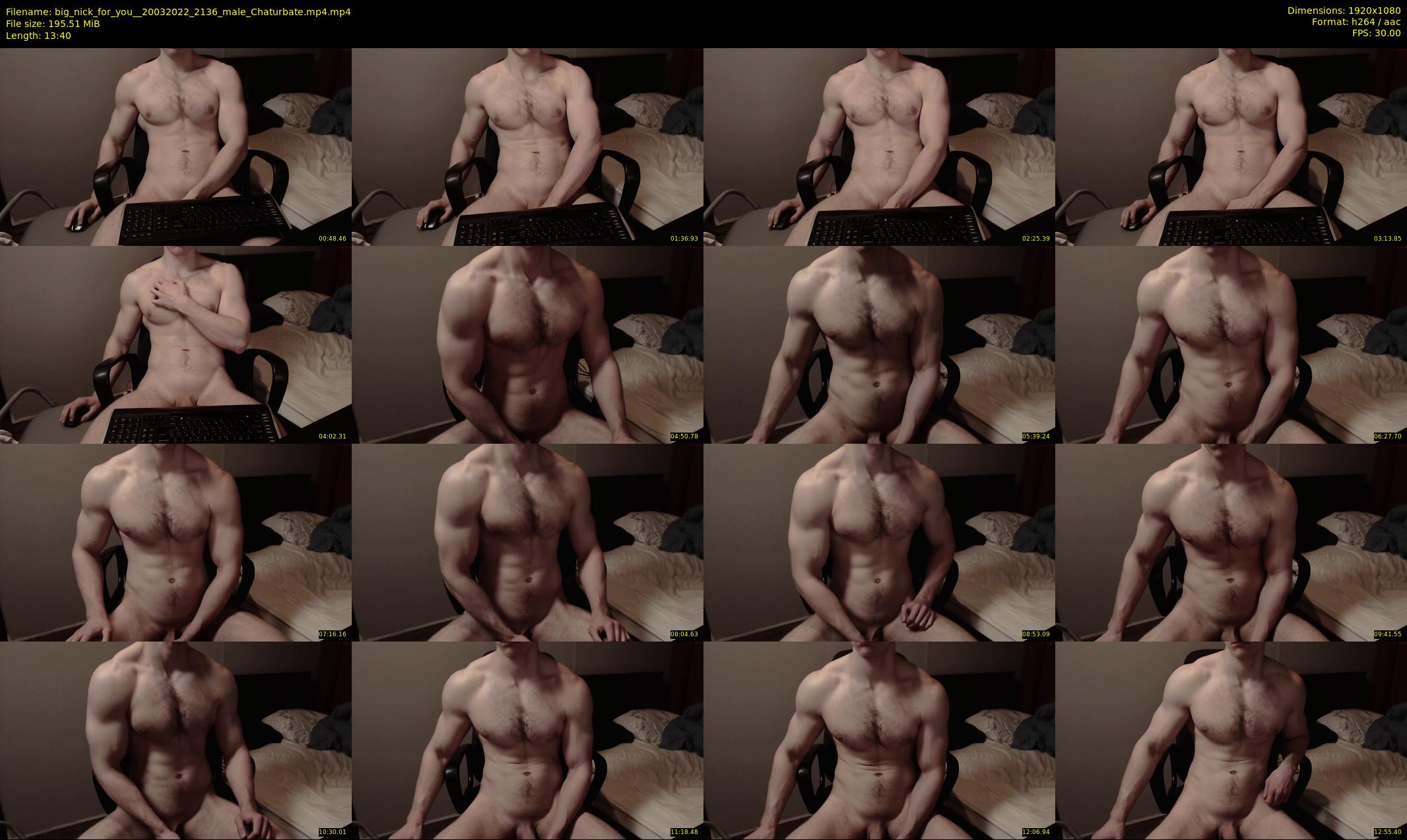 big_nick_for_you_ — 14 minute Chaturbate male cam show recording, 1080p, Mar 20, 2022