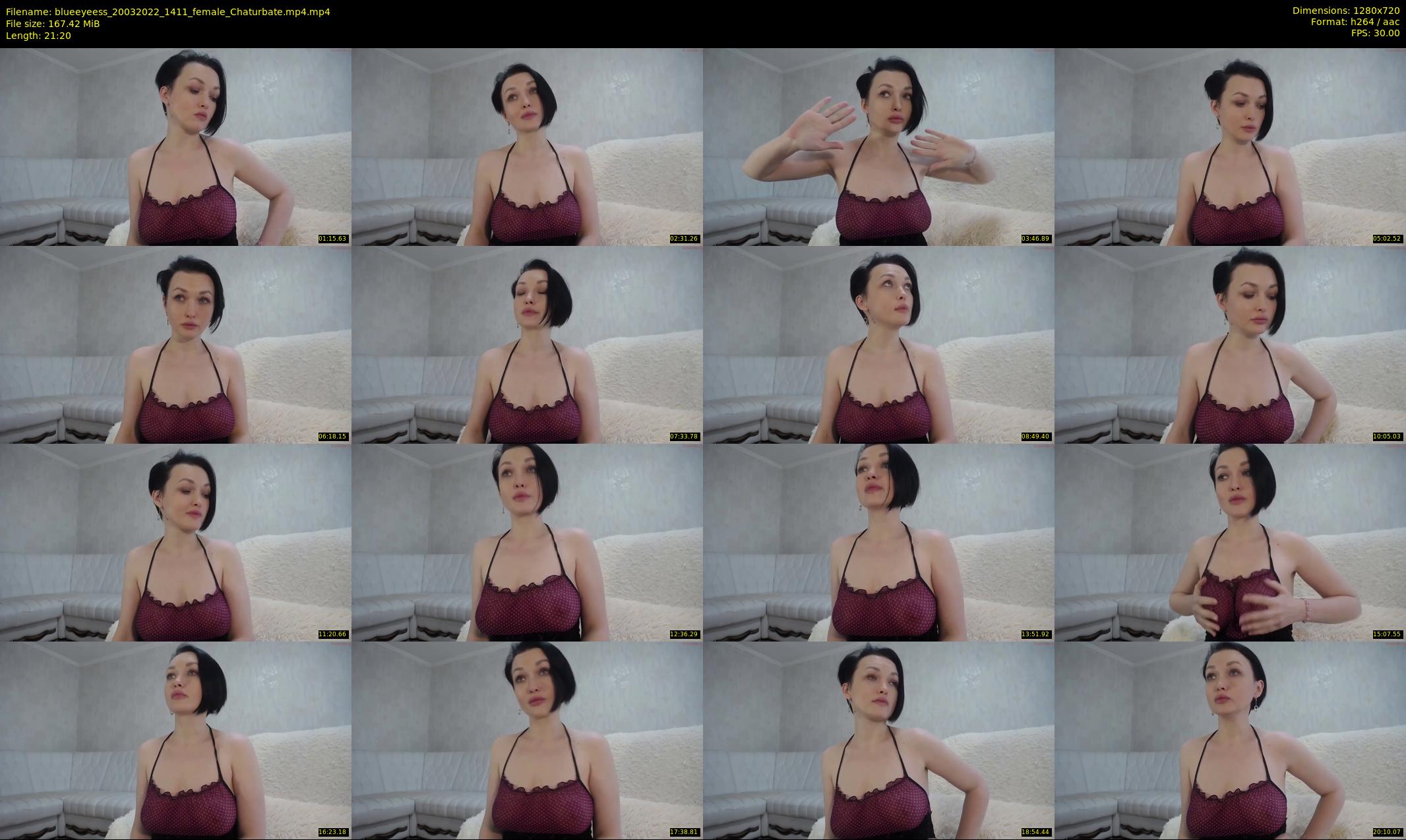 blueeyeess — 22 minute Chaturbate female cam show recording, 720p, Mar 20, 2022