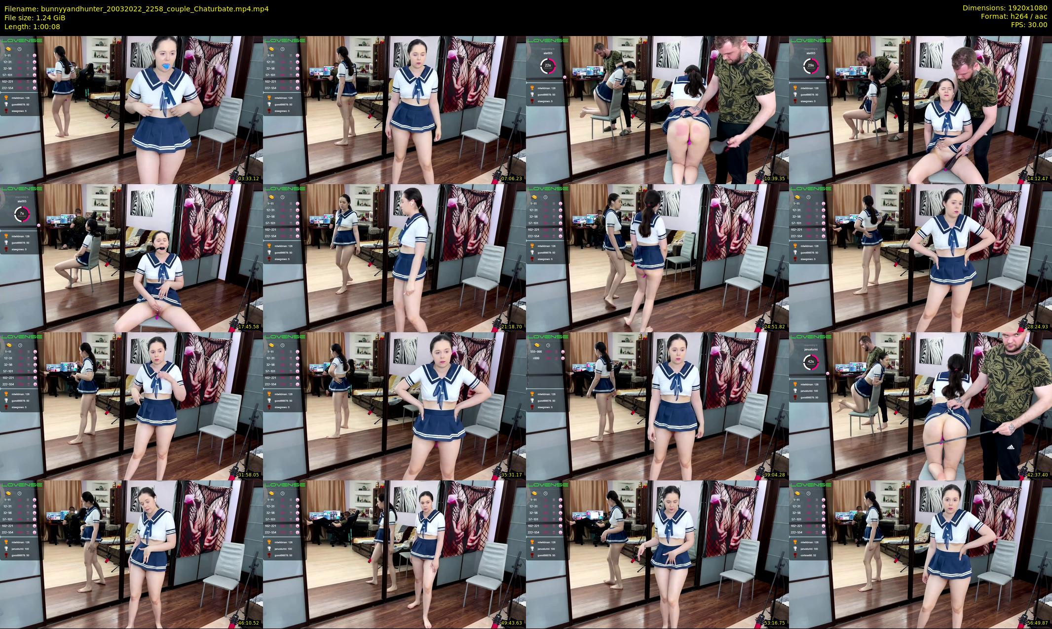 bunnyyandhunter — 61 minute Chaturbate couple cam show recording, 1080p, Mar 20, 2022