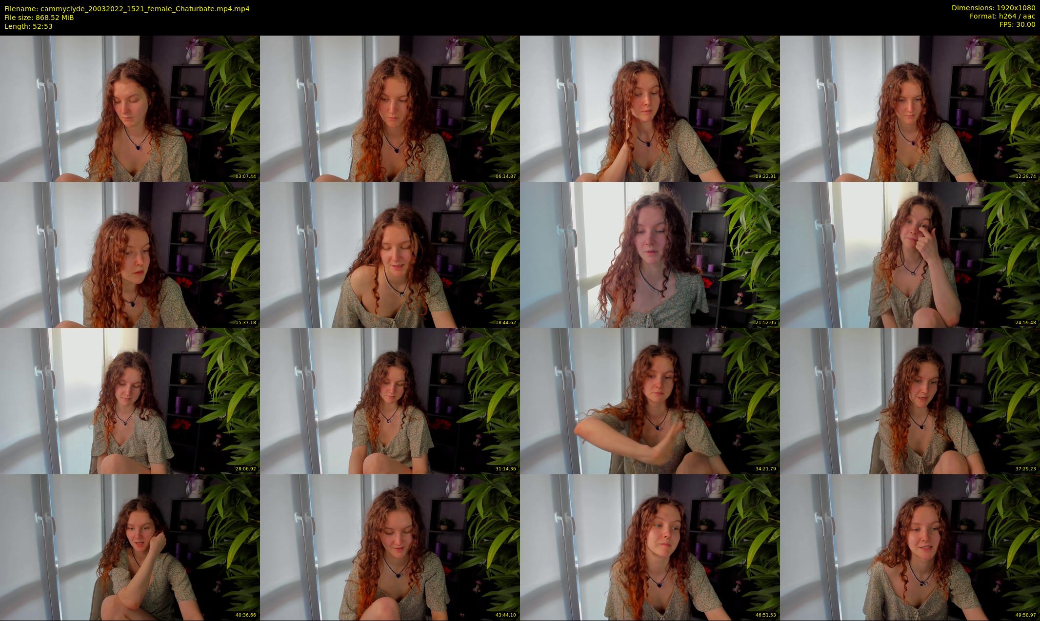 cammyclyde — 53 minute Chaturbate female cam show recording, 1080p, Mar 20, 2022