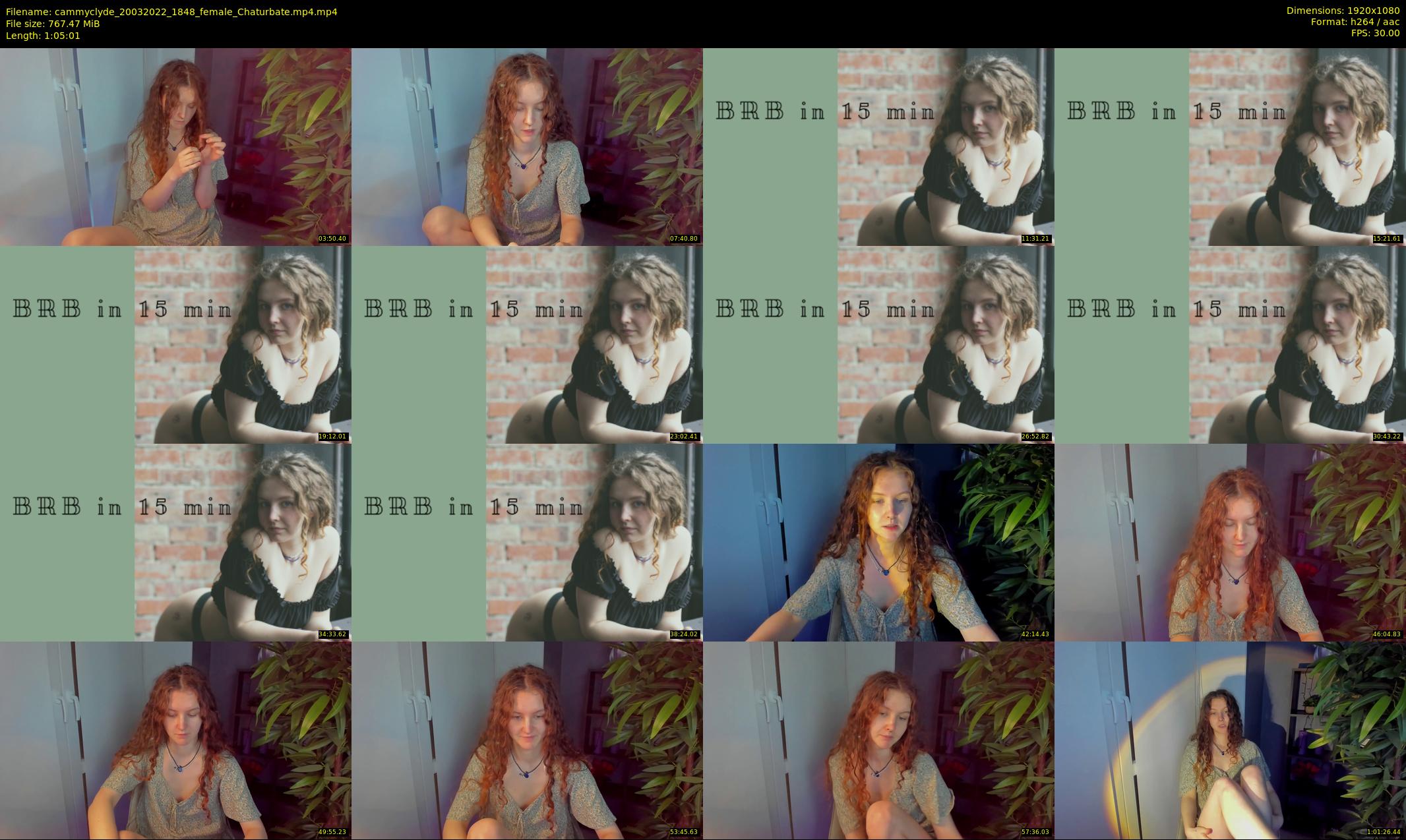 cammyclyde — 66 minute Chaturbate female cam show recording, 1080p, Mar 20, 2022