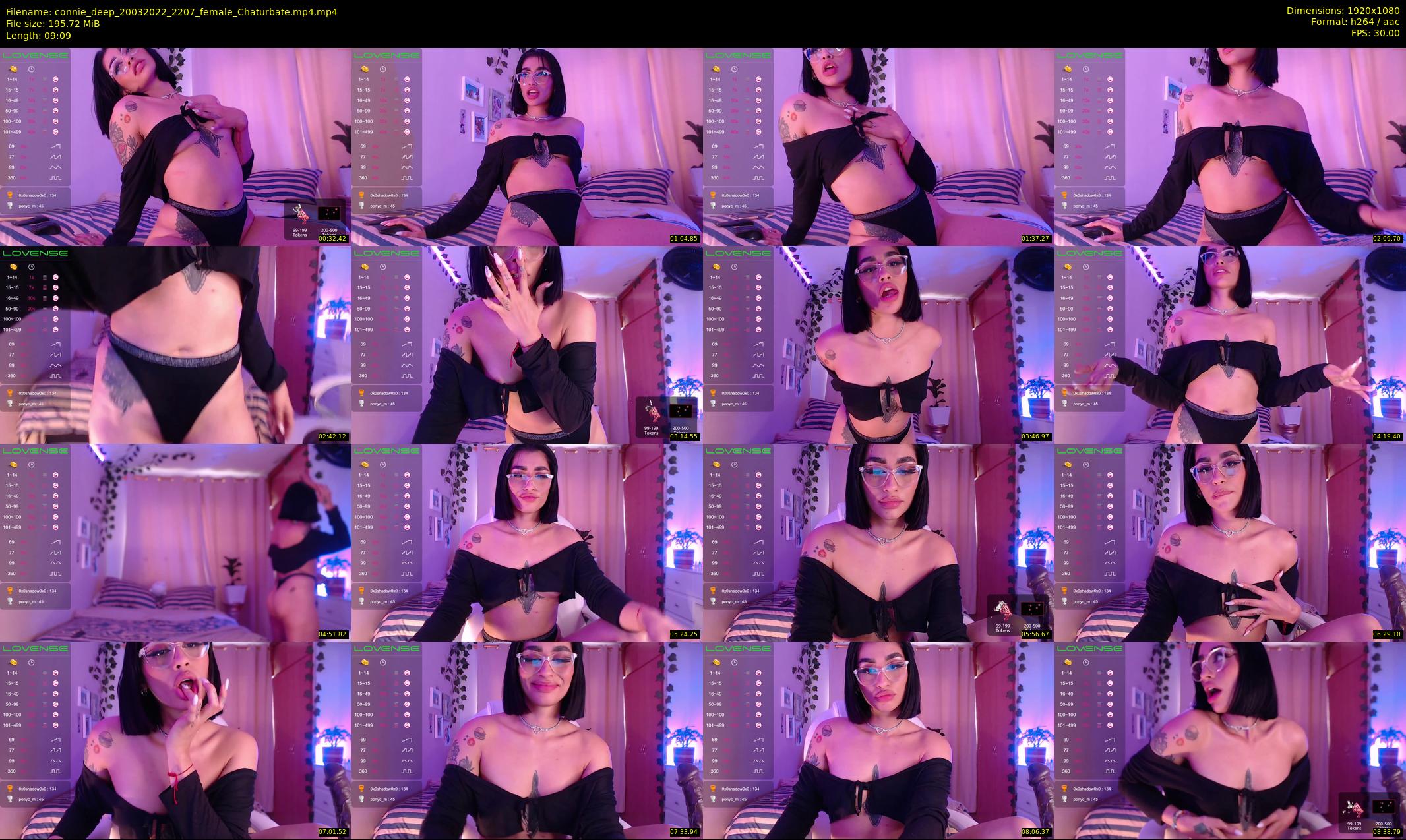 connie_deep — 10 minute Chaturbate female cam show recording, 1080p, Mar 20, 2022