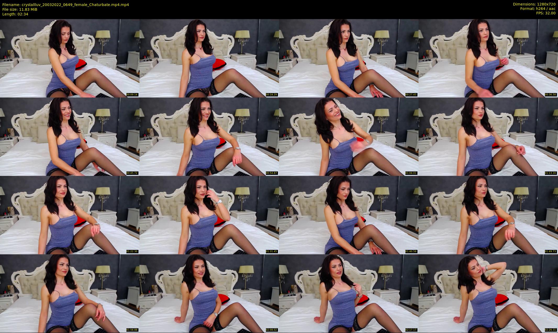 crystallluv — 3 minute Chaturbate female cam show recording, 720p, Mar 20, 2022