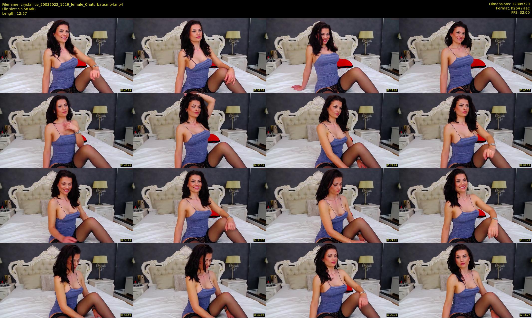 crystallluv — 13 minute Chaturbate female cam show recording, 720p, Mar 20, 2022