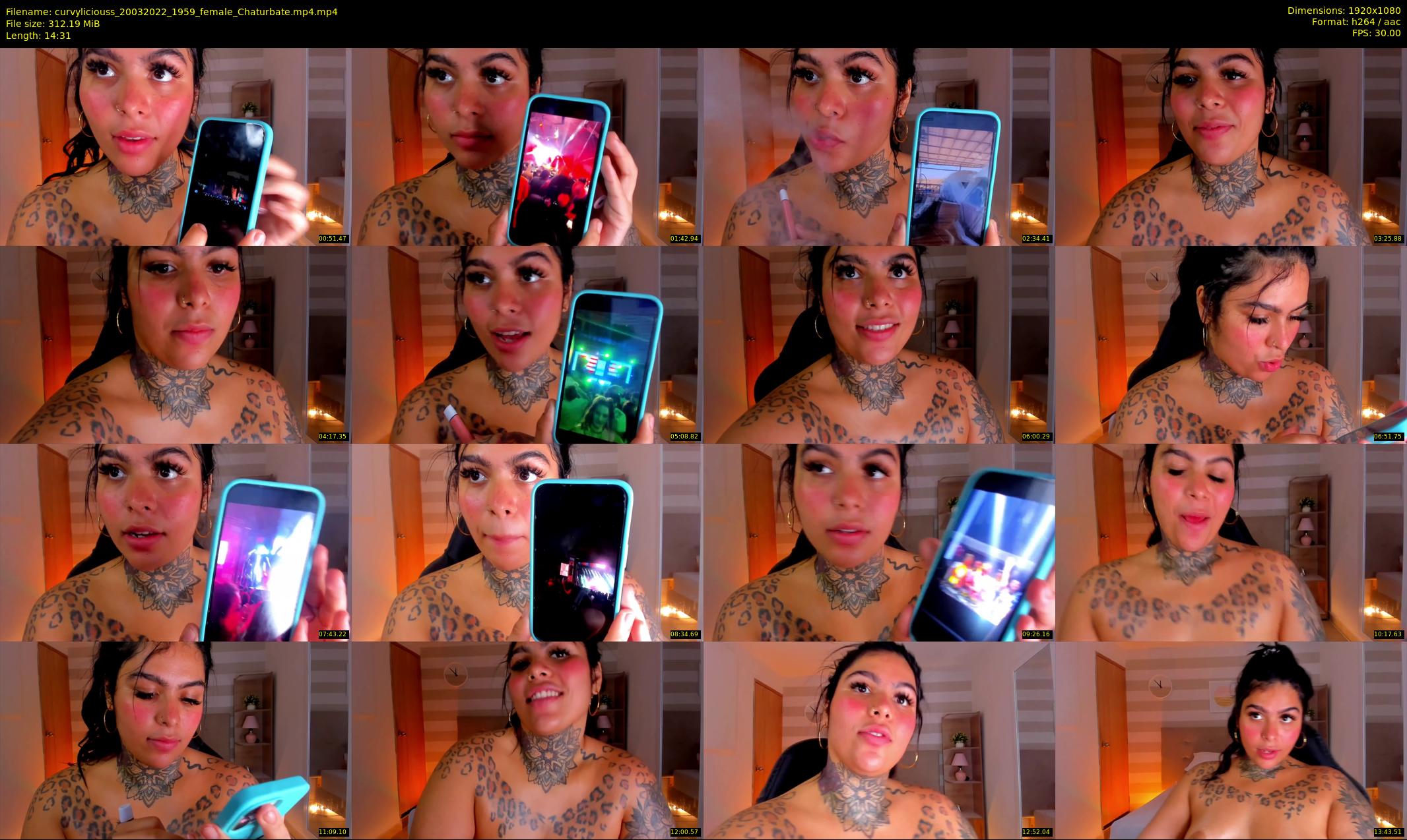 curvyliciouss — 15 minute Chaturbate female cam show recording, 1080p, Mar 20, 2022