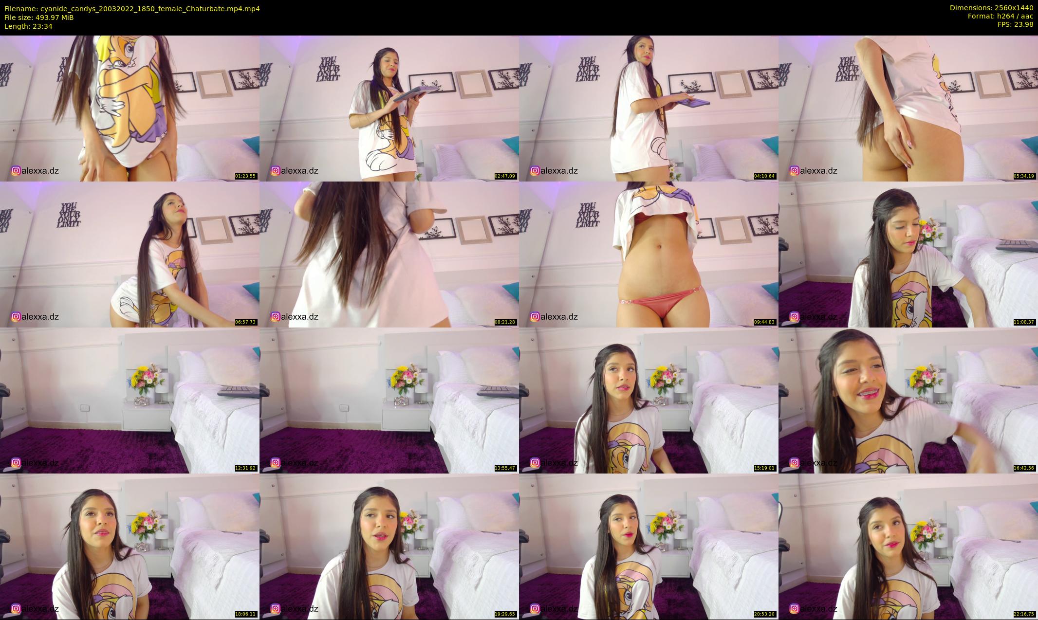 cyanide_candys — 24 minute Chaturbate female cam show recording, 1080p, Mar 20, 2022