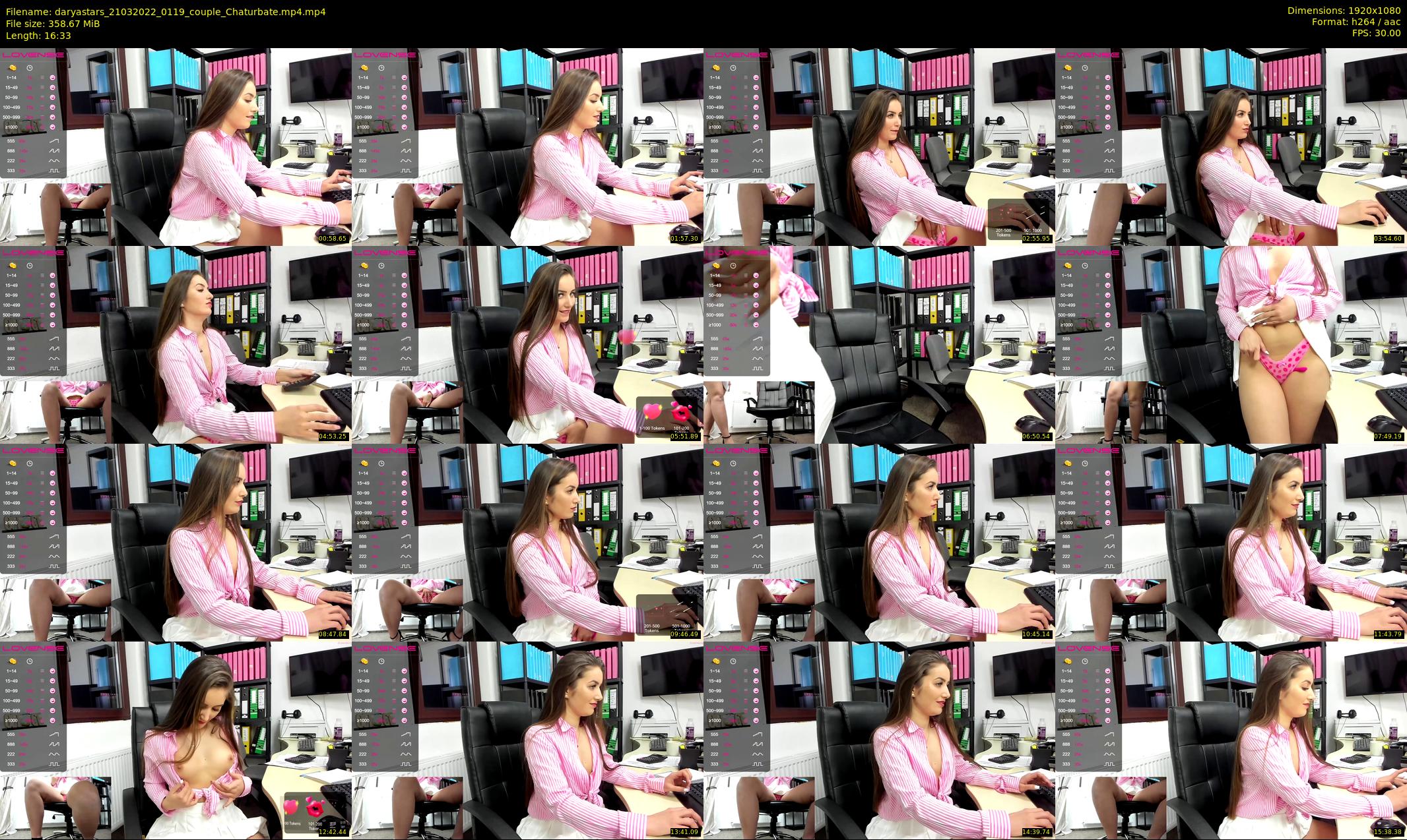 daryastars — 17 minute Chaturbate couple cam show recording, 1080p, Mar 21, 2022