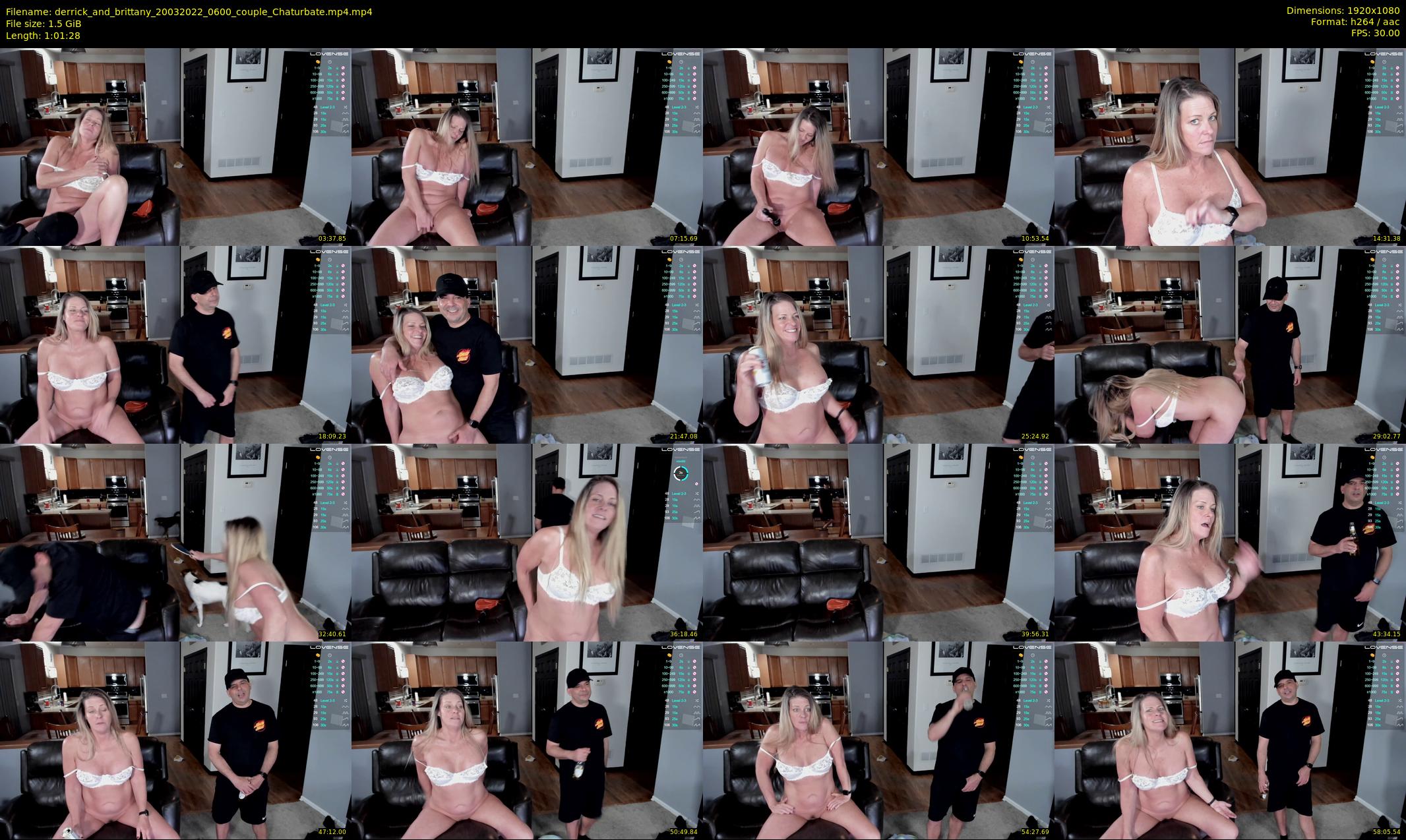 derrick_and_brittany — 62 minute Chaturbate couple cam show recording, 1080p, Mar 20, 2022
