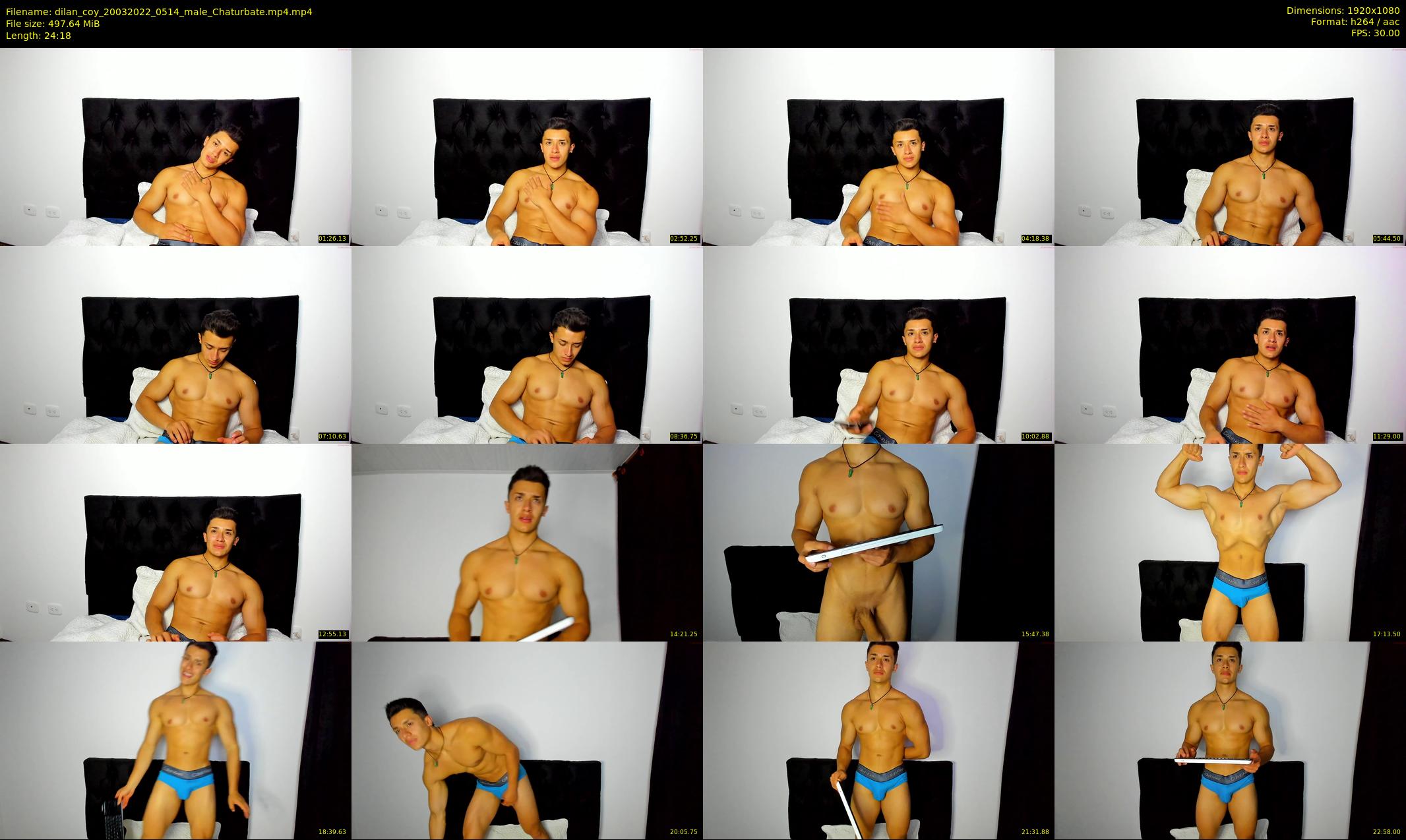 dilan_coy — 25 minute Chaturbate male cam show recording, 1080p, Mar 20, 2022