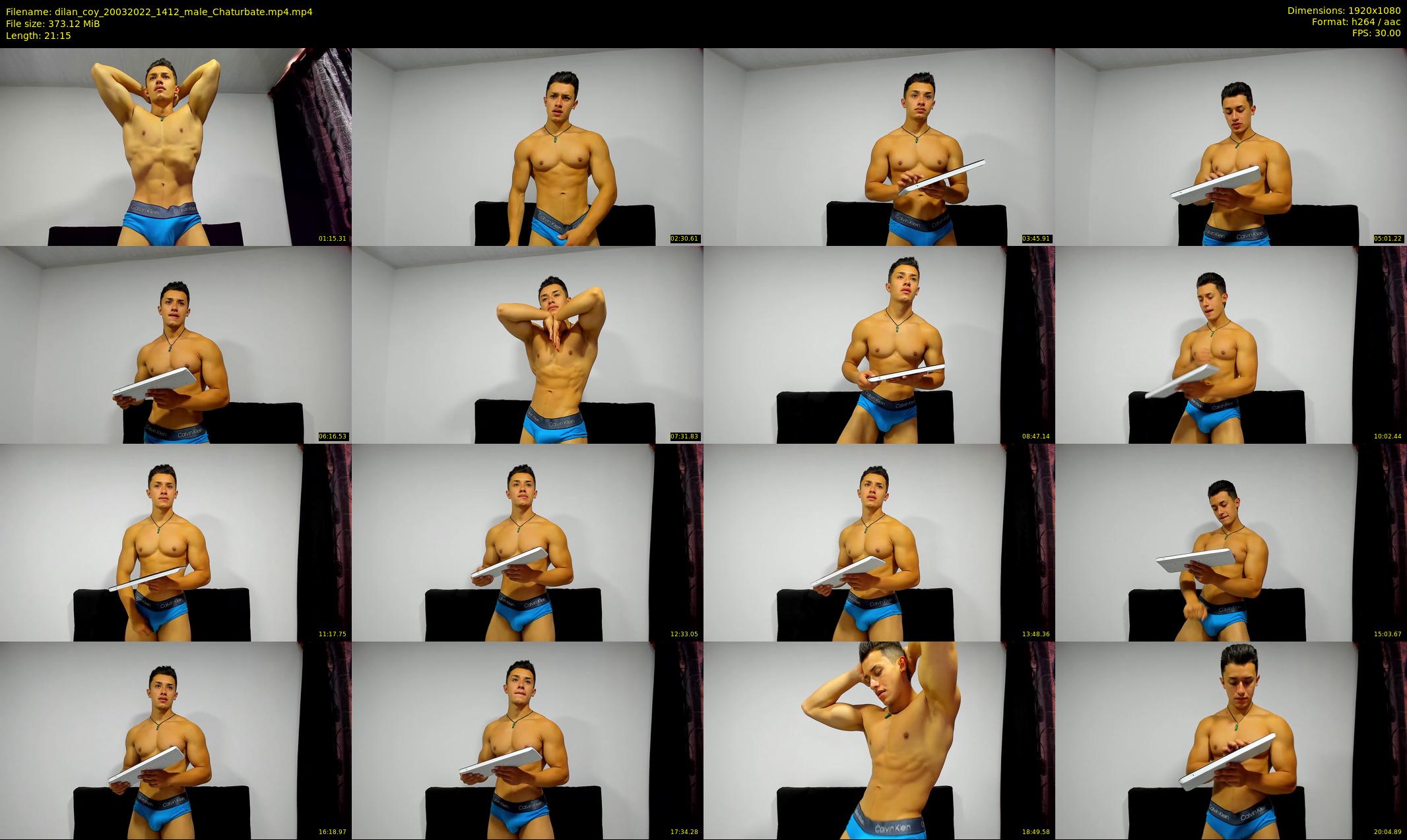 dilan_coy — 22 minute Chaturbate male cam show recording, 1080p, Mar 20, 2022