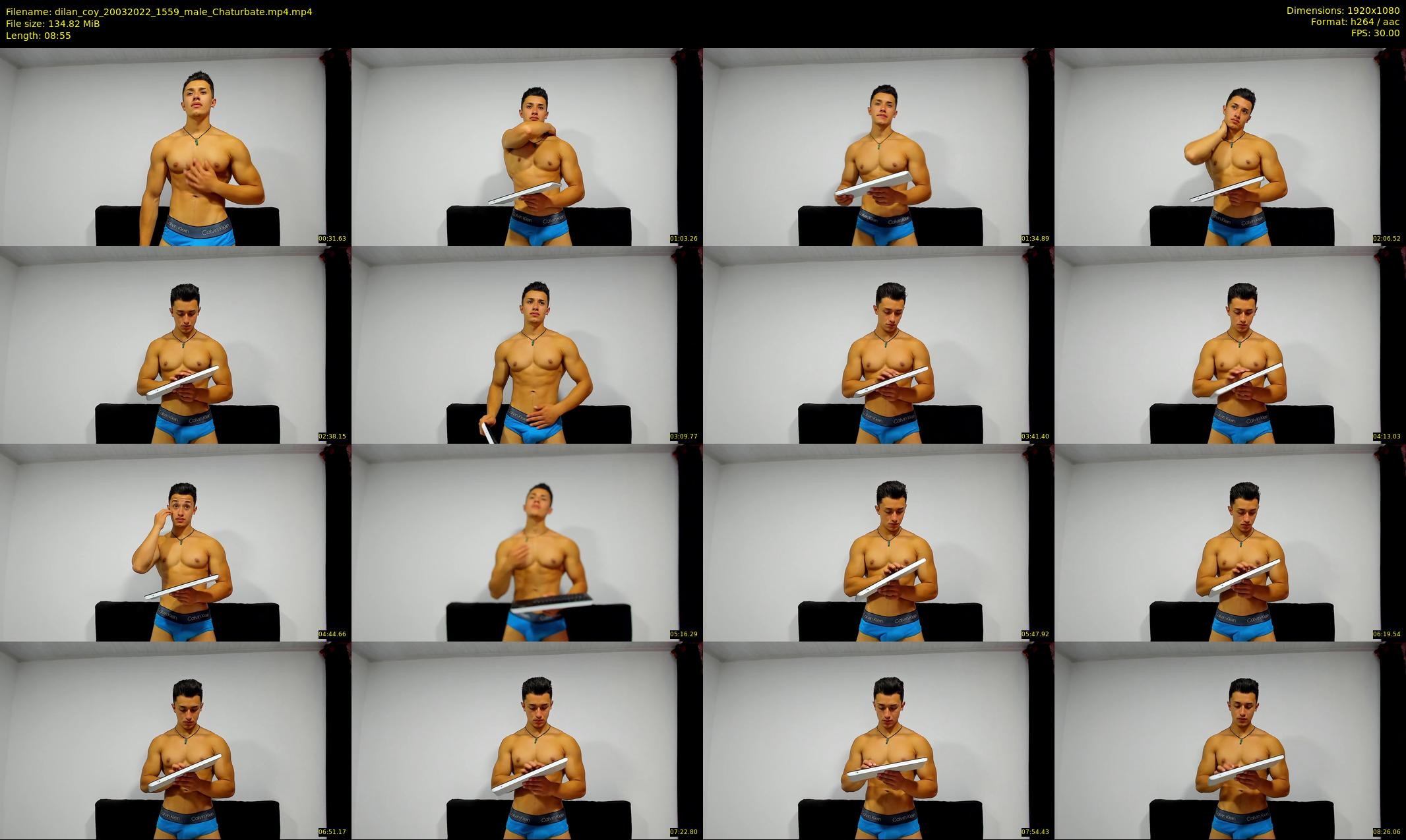 dilan_coy — 9 minute Chaturbate male cam show recording, 1080p, Mar 20, 2022