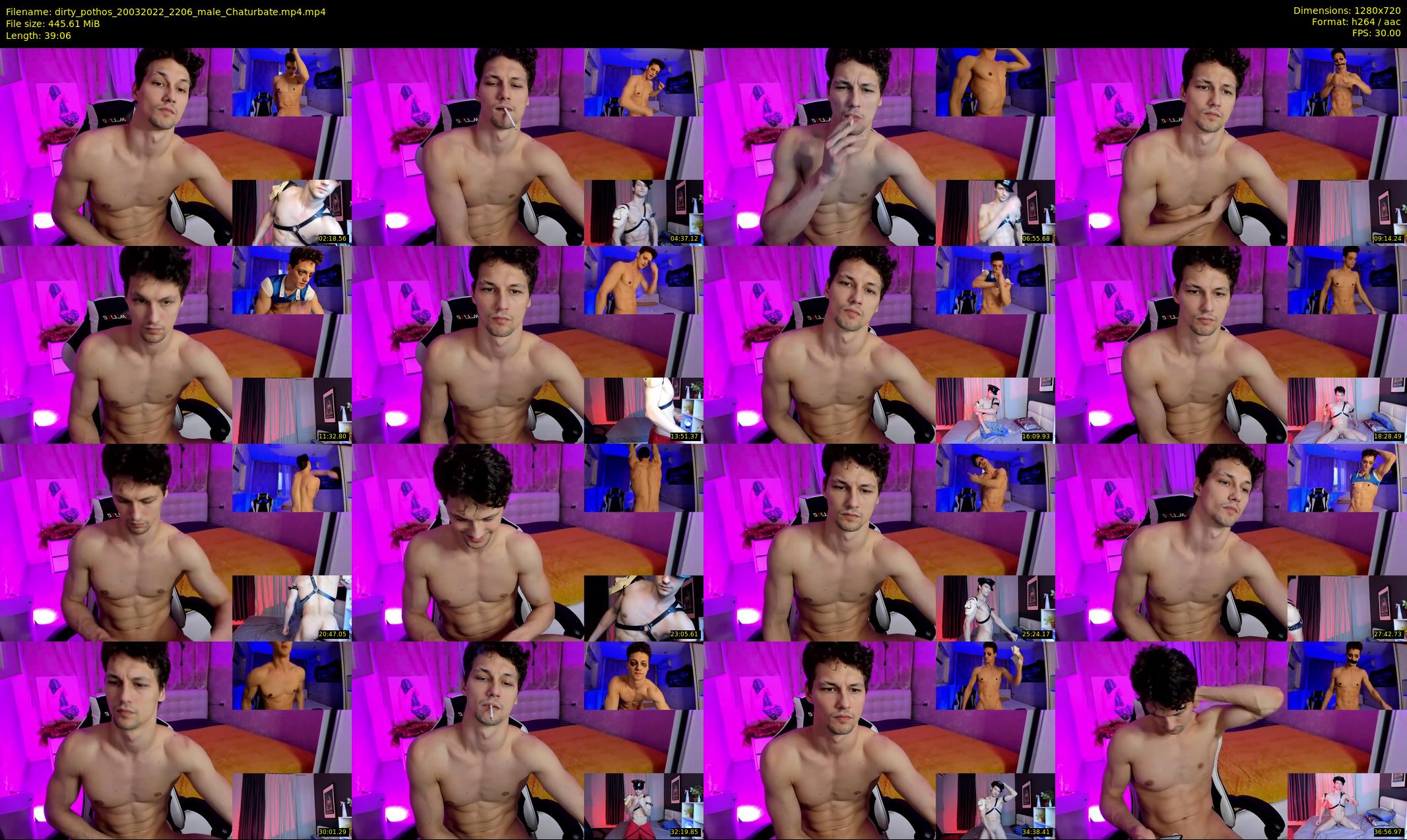 dirty_pothos — 40 minute Chaturbate male cam show recording, 720p, Mar 20, 2022