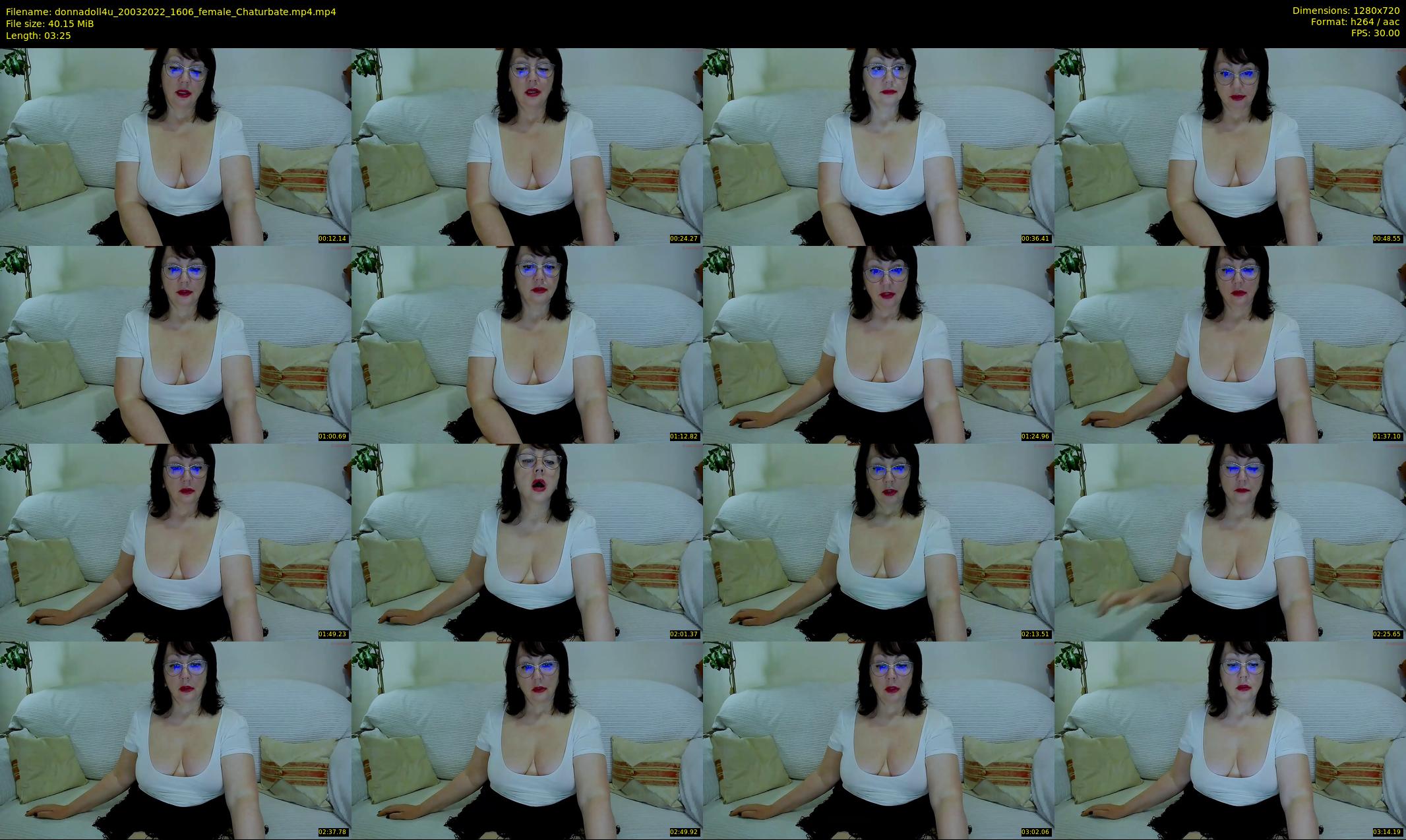 donnadoll4u — 4 minute Chaturbate female cam show recording, 720p, Mar 20, 2022