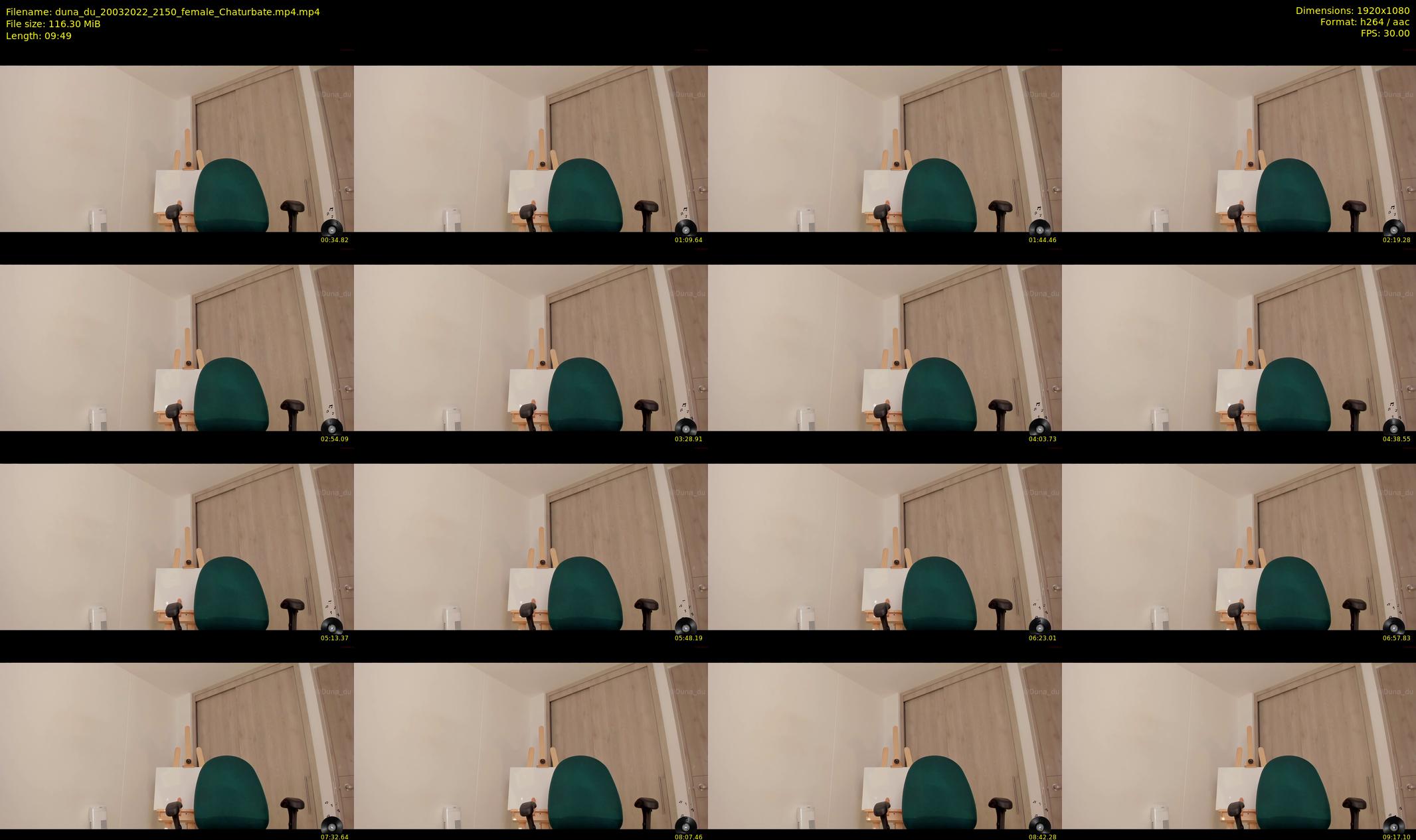 duna_du — 10 minute Chaturbate female cam show recording, 1080p, Mar 20, 2022