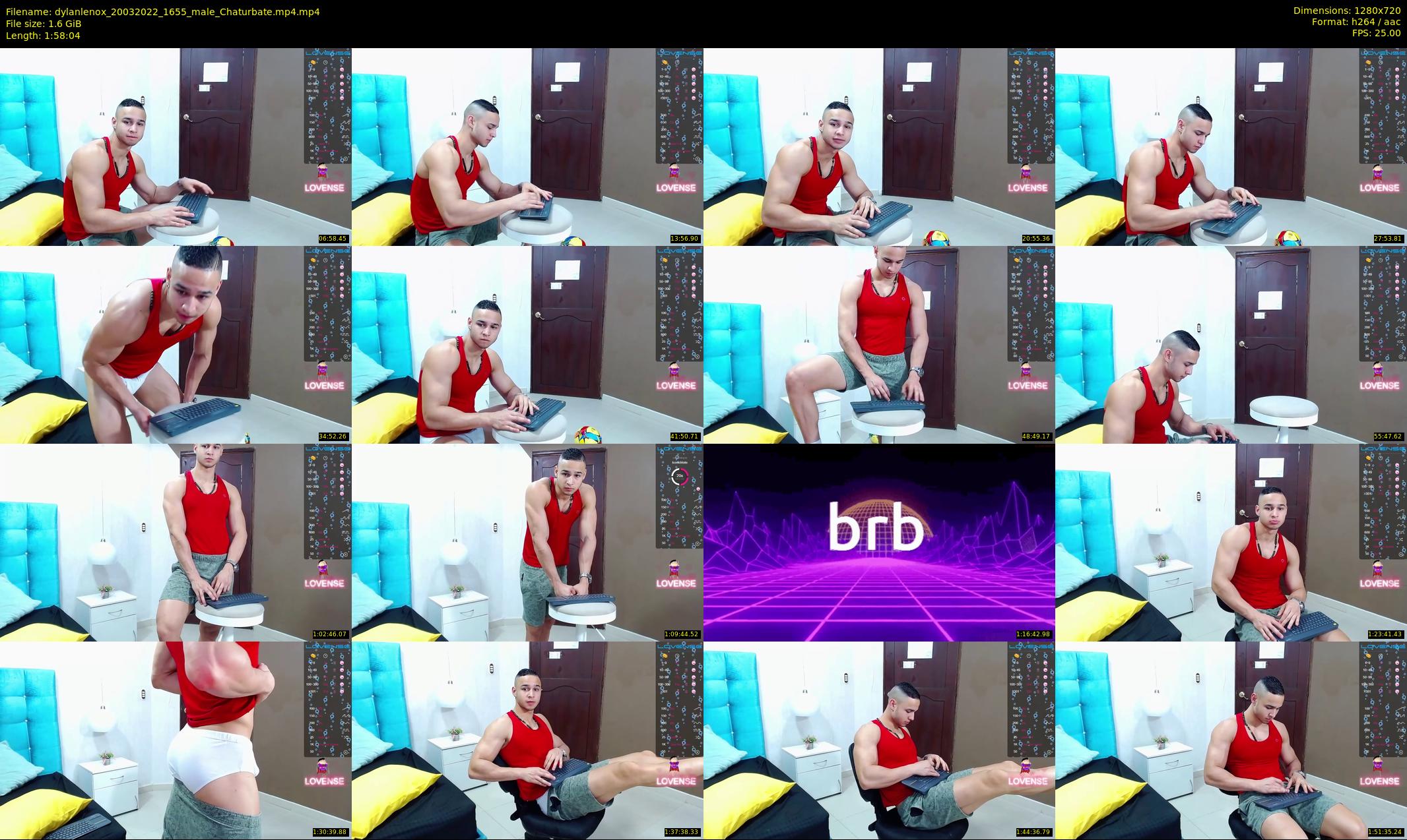 dylanlenox — 119 minute Chaturbate male cam show recording, 720p, Mar 20, 2022