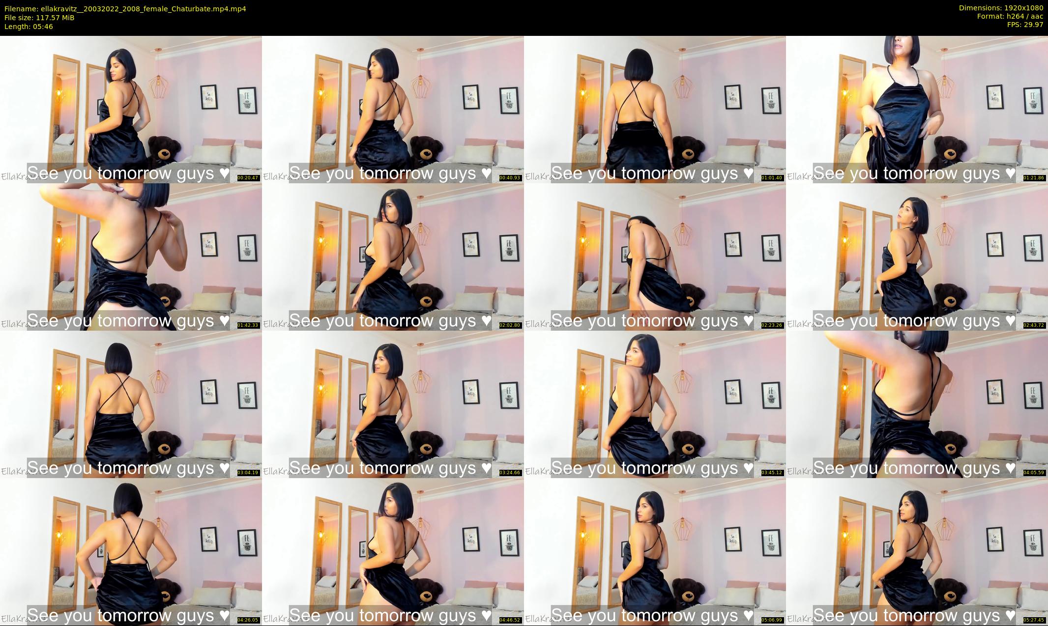 ellakravitz_ — 6 minute Chaturbate female cam show recording, 1080p, Mar 20, 2022
