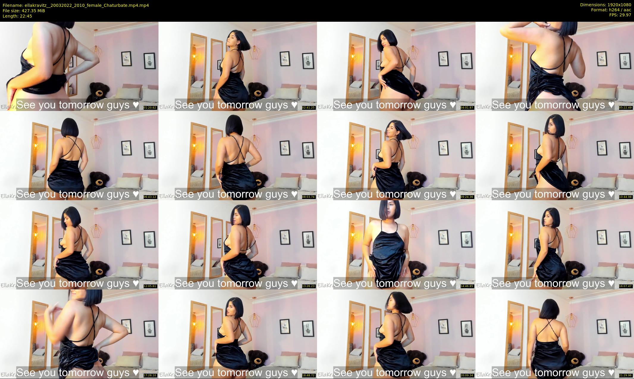 ellakravitz_ — 23 minute Chaturbate female cam show recording, 1080p, Mar 20, 2022