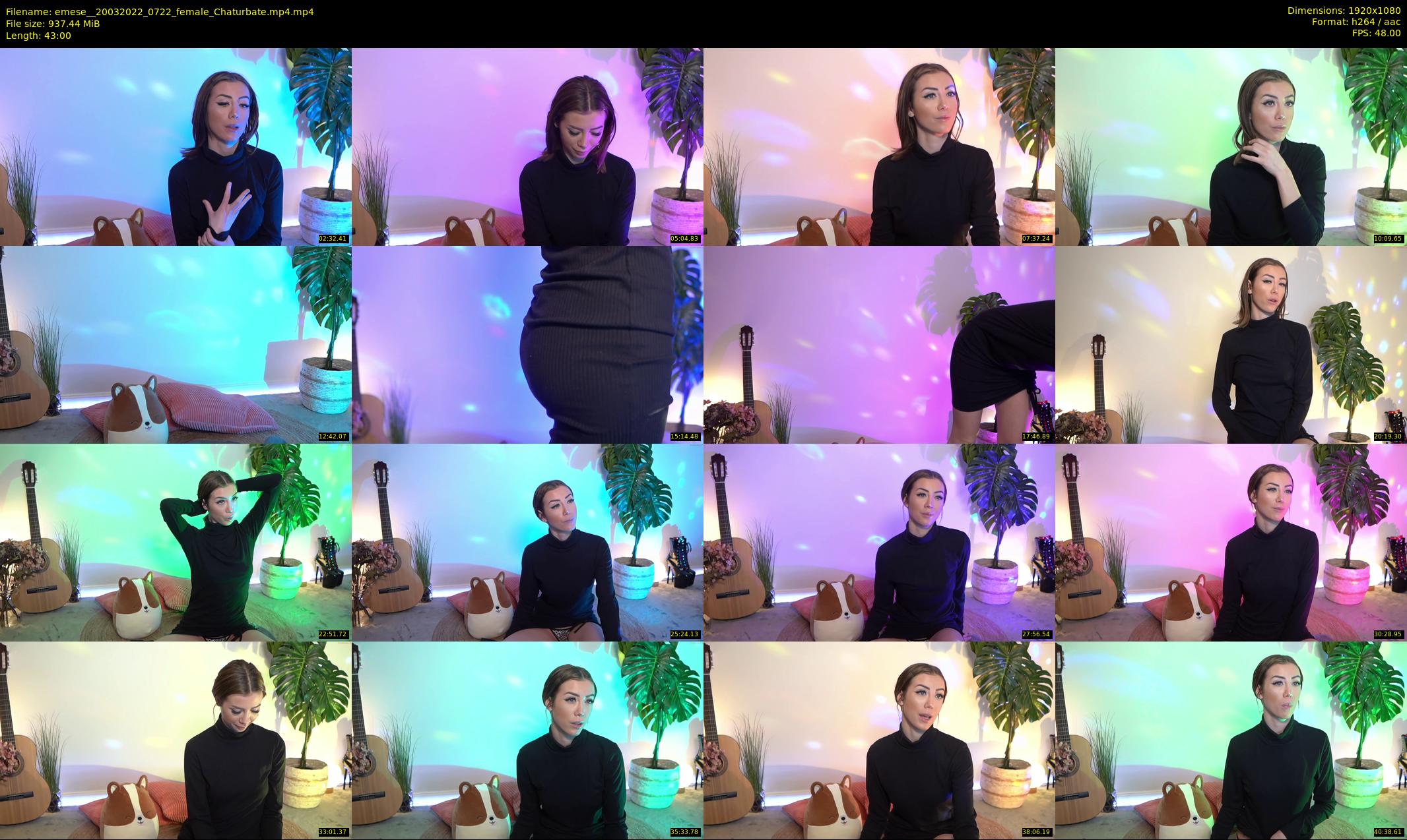 emese_ — 43 minute Chaturbate female cam show recording, 1080p, Mar 20, 2022