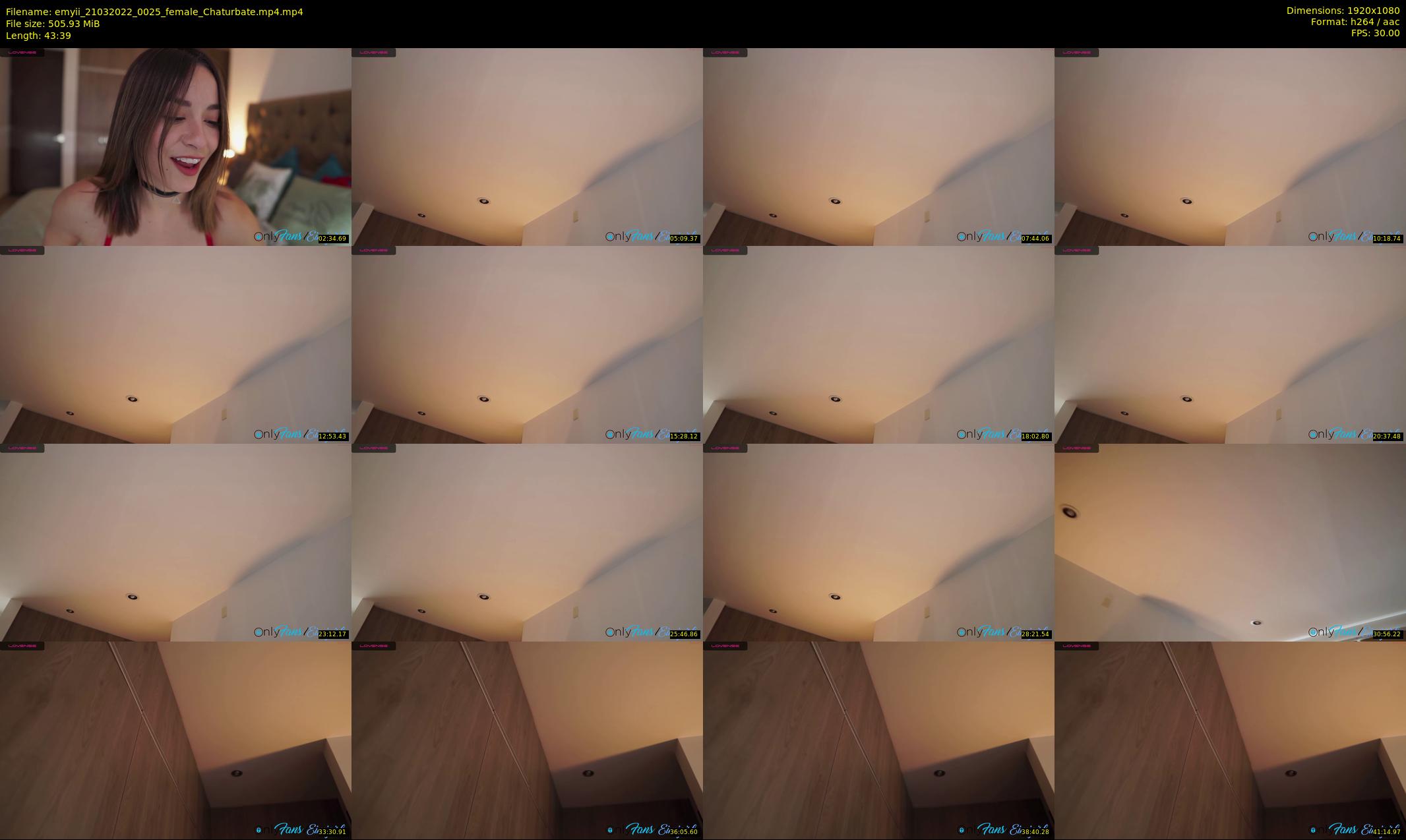 emyii — 44 minute Chaturbate female cam show recording, 1080p, Mar 21, 2022