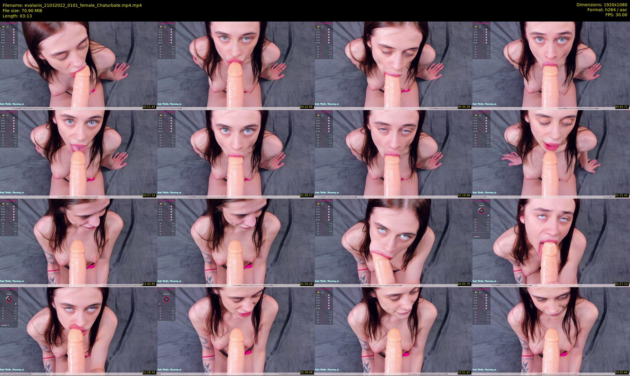 evalanis — 4 minute Chaturbate couple cam show recording, 1080p, Mar 21, 2022