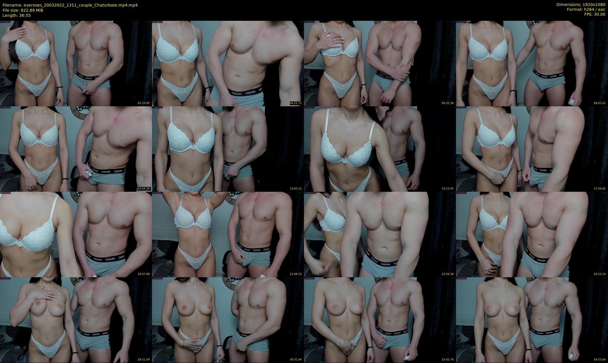everoses — 37 minute Chaturbate couple cam show recording, 1080p, Mar 20, 2022