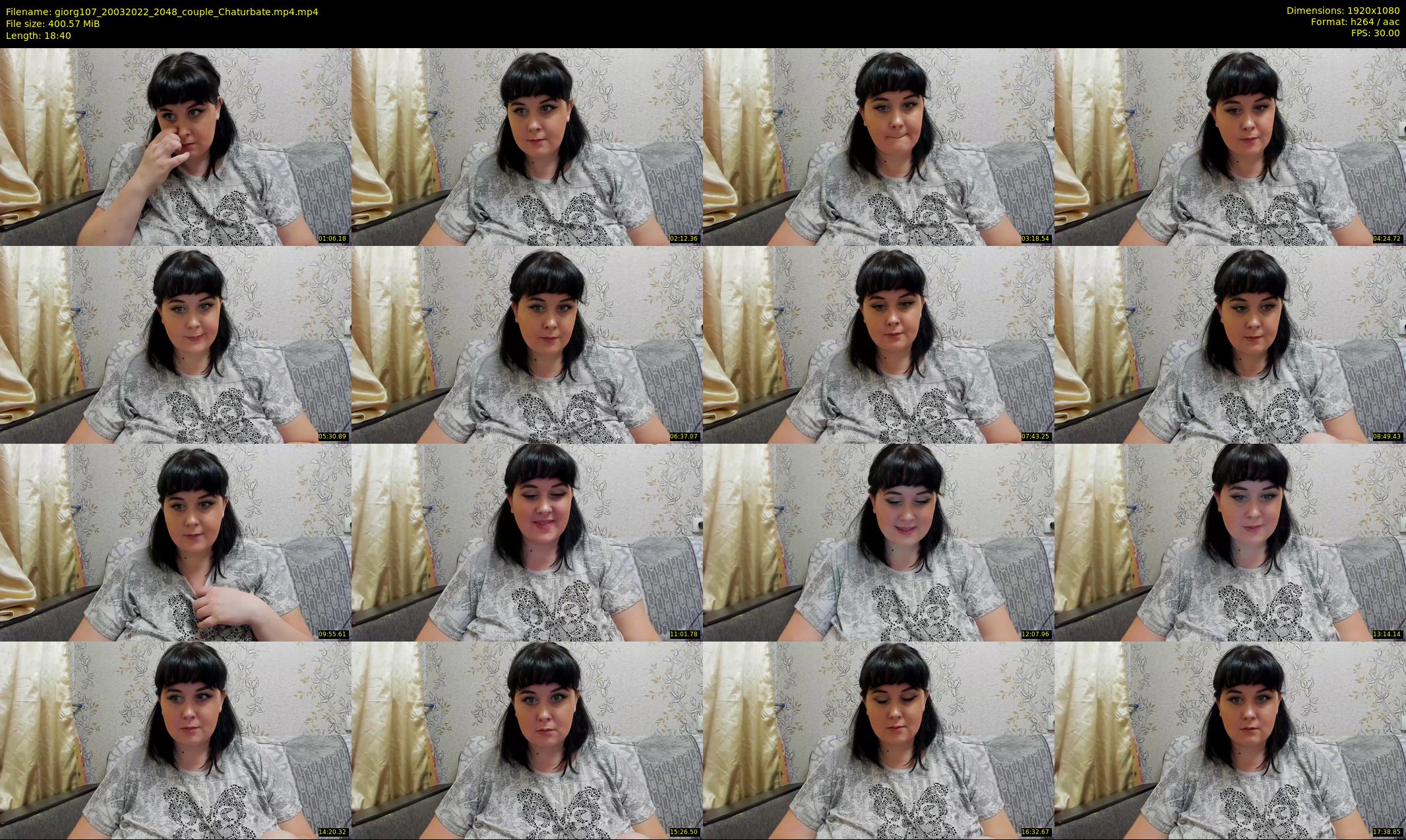 giorg107 — 19 minute Chaturbate couple cam show recording, 1080p, Mar 20, 2022